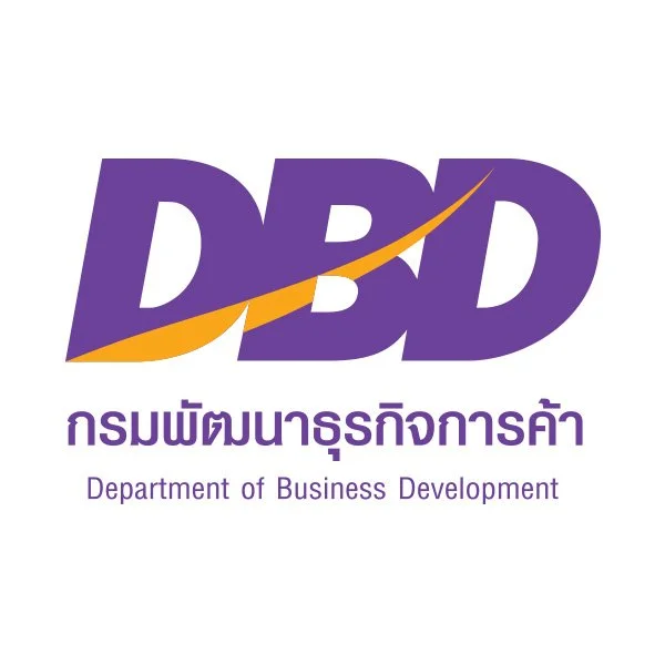 DBD logo, Department of Business Development Thailand, where Proud Home cooking school is registered