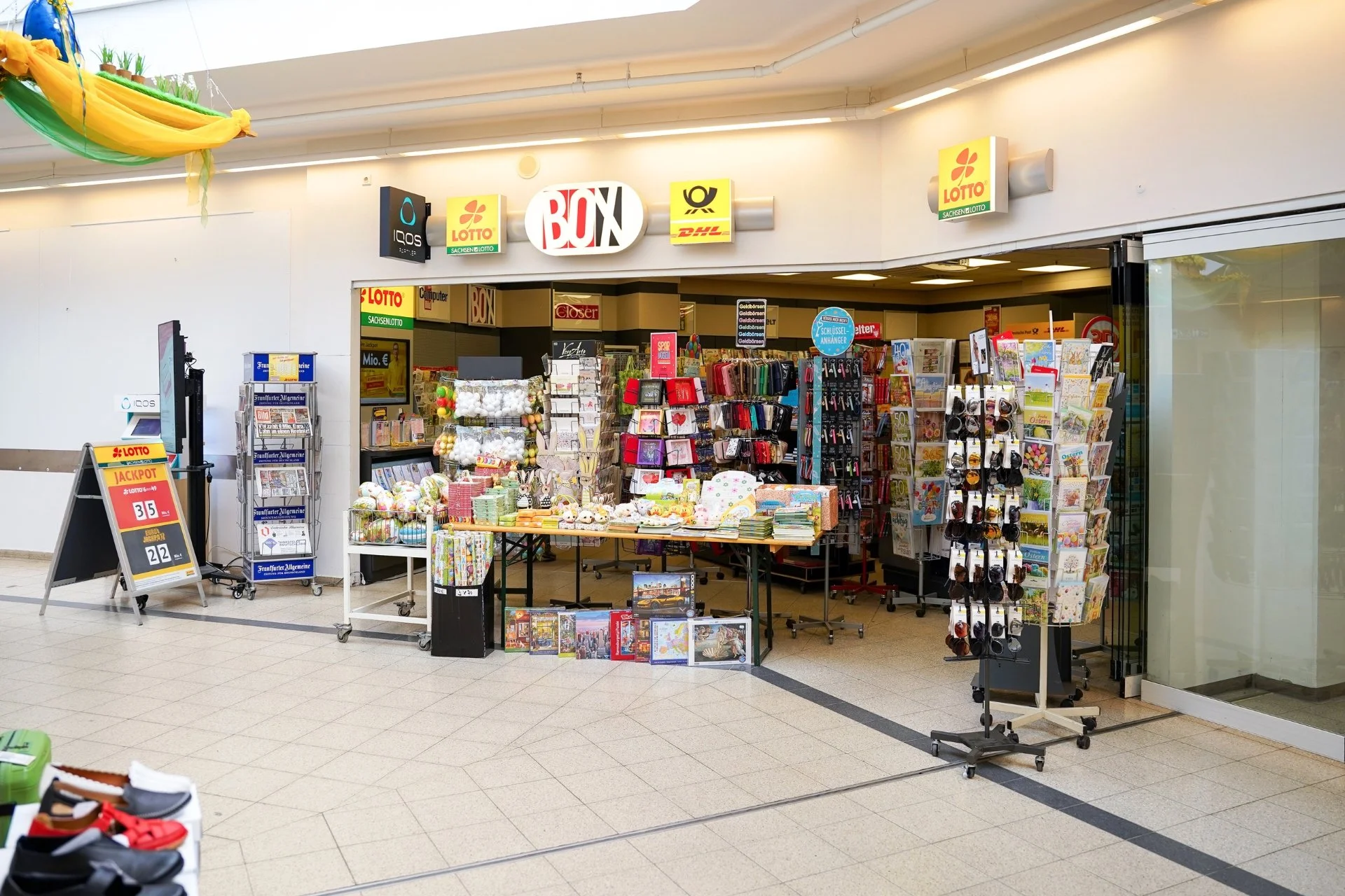 Schellers Lotto & Tabak Box im Hohenbusch Center Weixdorf