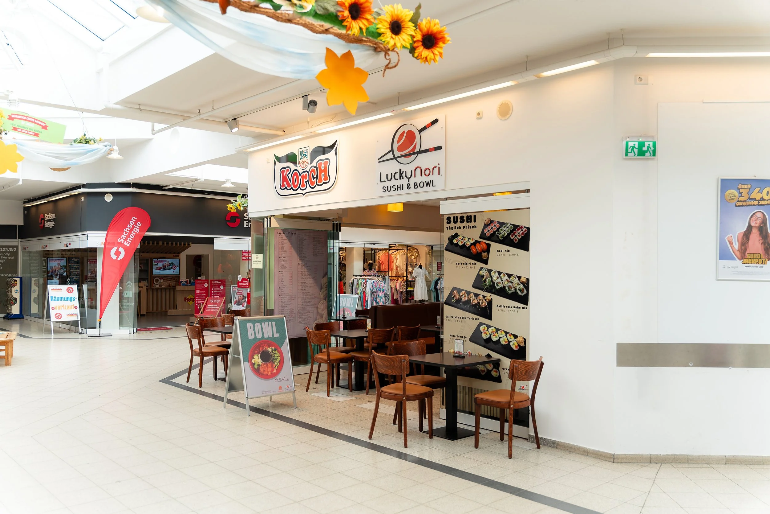 Lucky Nori Sushi & Bowl im Hohenbusch Center Weixdorf