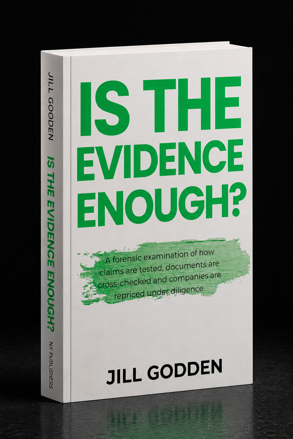 Is The Evidence Enough? book cover by Jill Godden