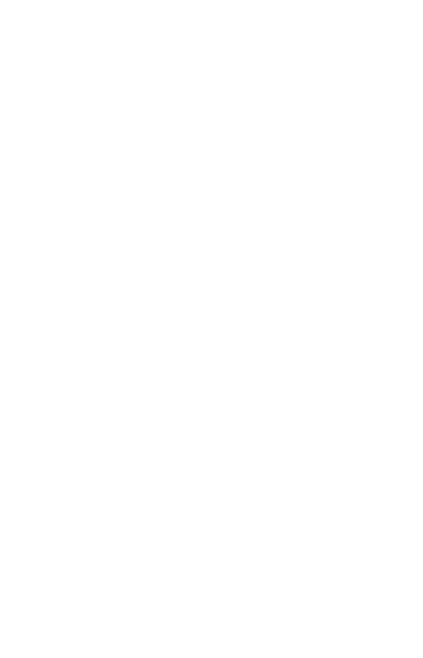 Black and white graphic of a raised hand showing the peace sign.