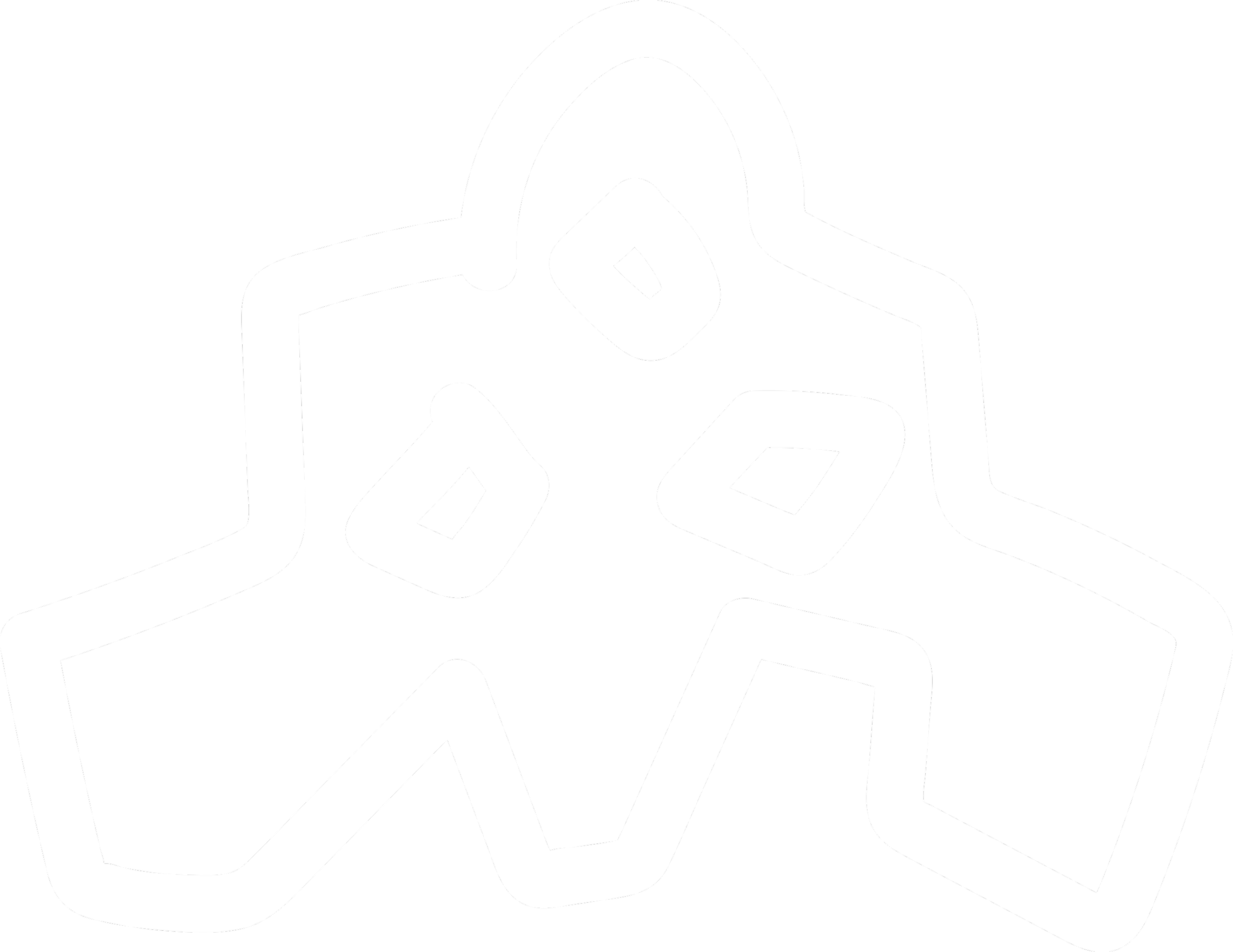 Outline drawing of a bottle with ice cubes inside.