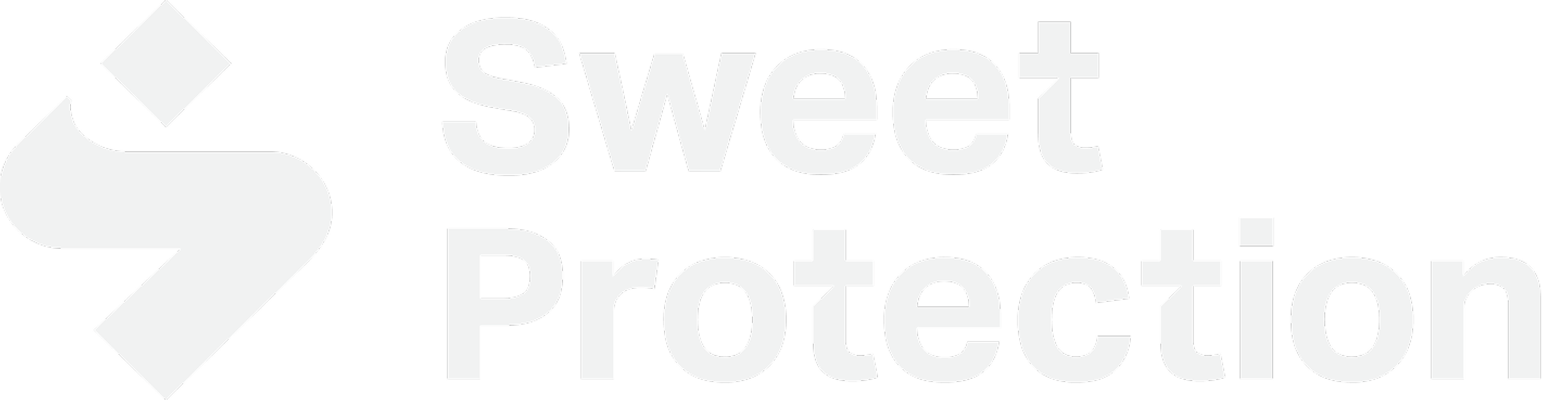 Logo of Sweet Protection with a stylized white shield and the words 'Sweet Protection' next to it.