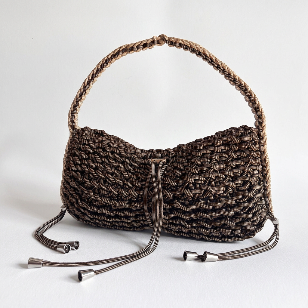 Niva Bag (Bronze Snake & White/Gold)