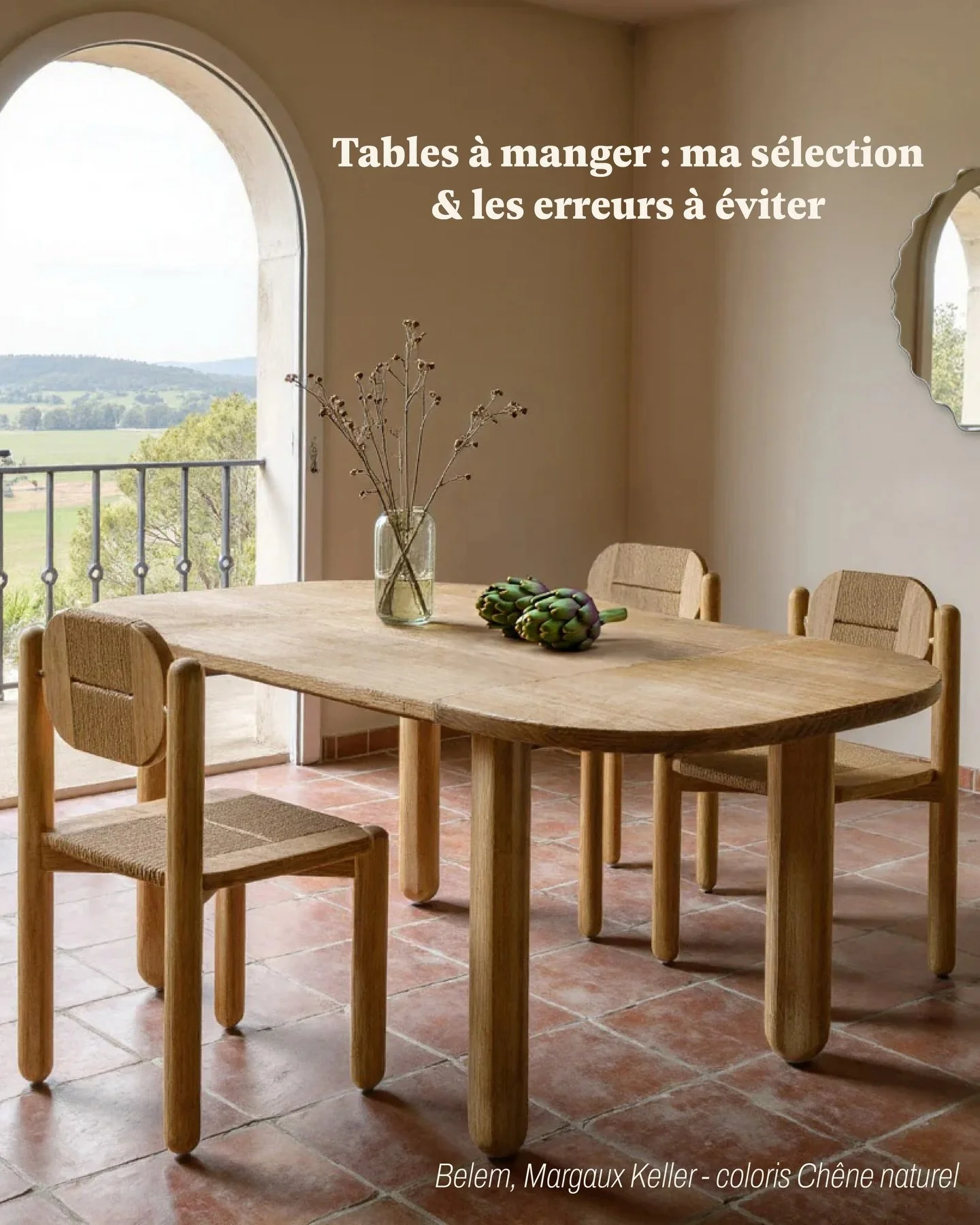 Apr&egrave;s mes conseils pour bien choisir son canap&eacute;, c&rsquo;est au tour de la table &agrave; manger.
Une pi&egrave;ce centrale dans un int&eacute;rieur, mais qu&rsquo;on choisit souvent un peu trop vite alors qu&rsquo;elle a un vrai impact