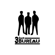 Logo du 3ème bureau avec trois silhouettes humaines et le texte '3ème BUREAU' en dessous.