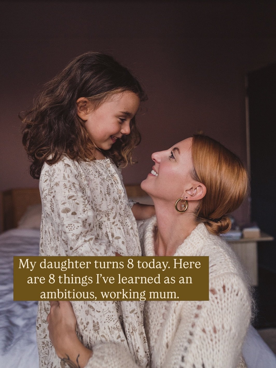 My daughter turns 8 today 🎈

Here are 8 things I&rsquo;ve learned as an ambitious, purpose-led working mum. 

Happy birthday my sweeet treasure 🫰🏼

#workingmums #femaleentrepreneurlife #businesswomen