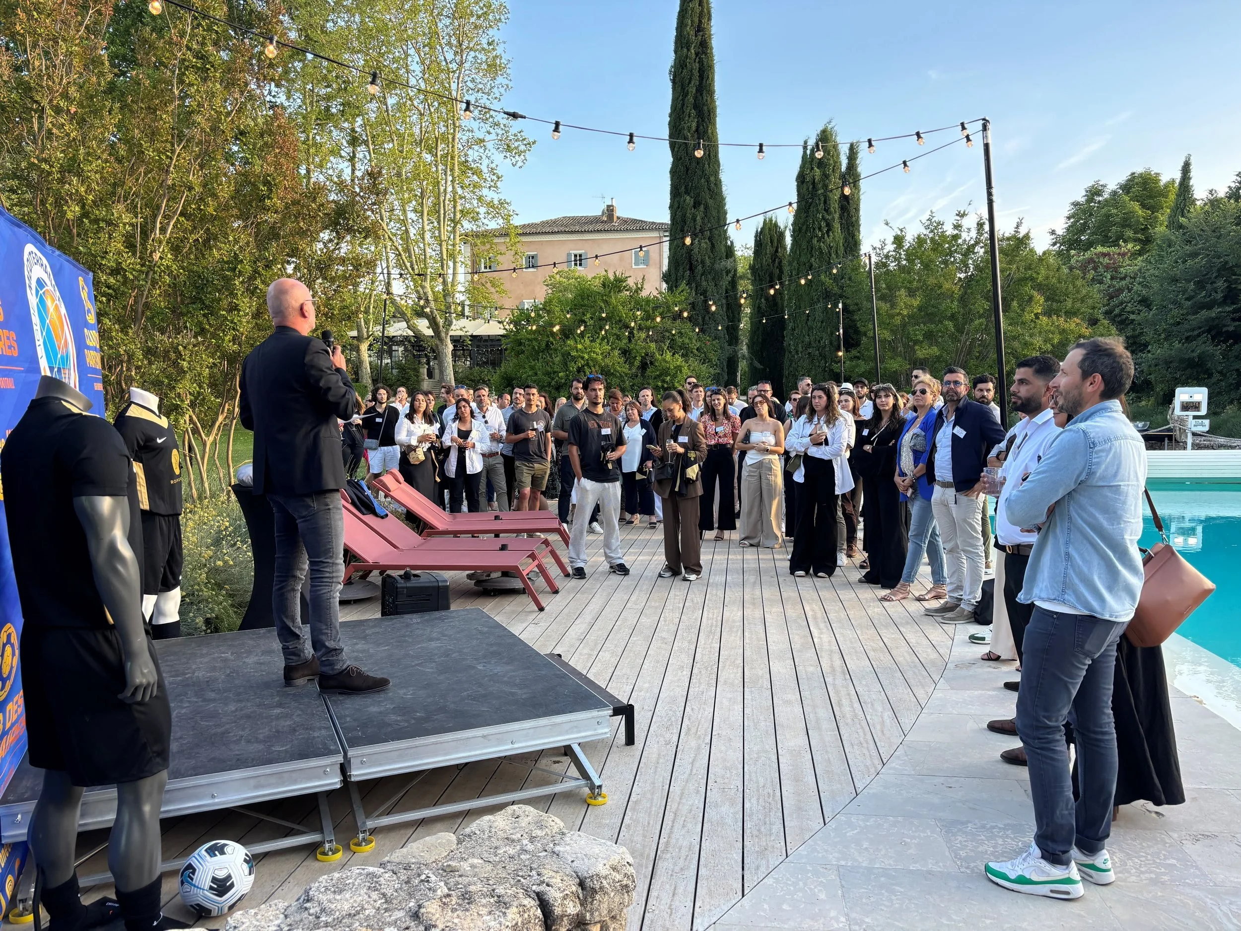 événement professionnel au château de la Garde lieu de réception près d'Aix-en-Provence