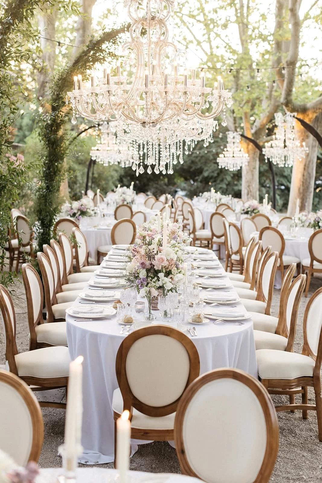 dîner de mariage au Château de la Garde en Provence