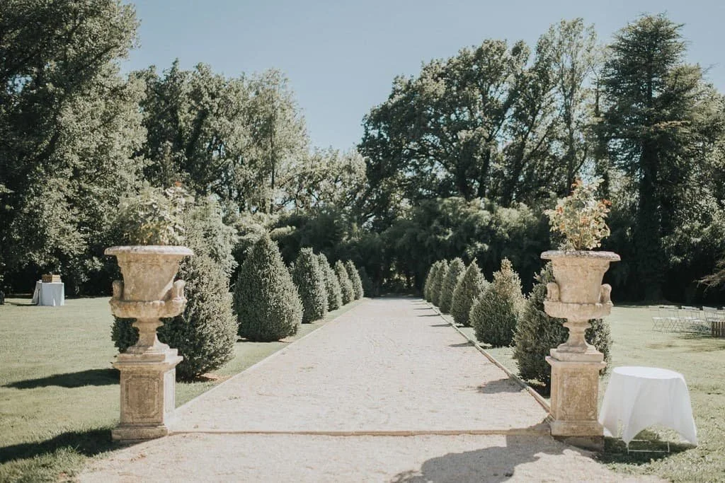 parc du Château de la Garde lieu de réception en provence 