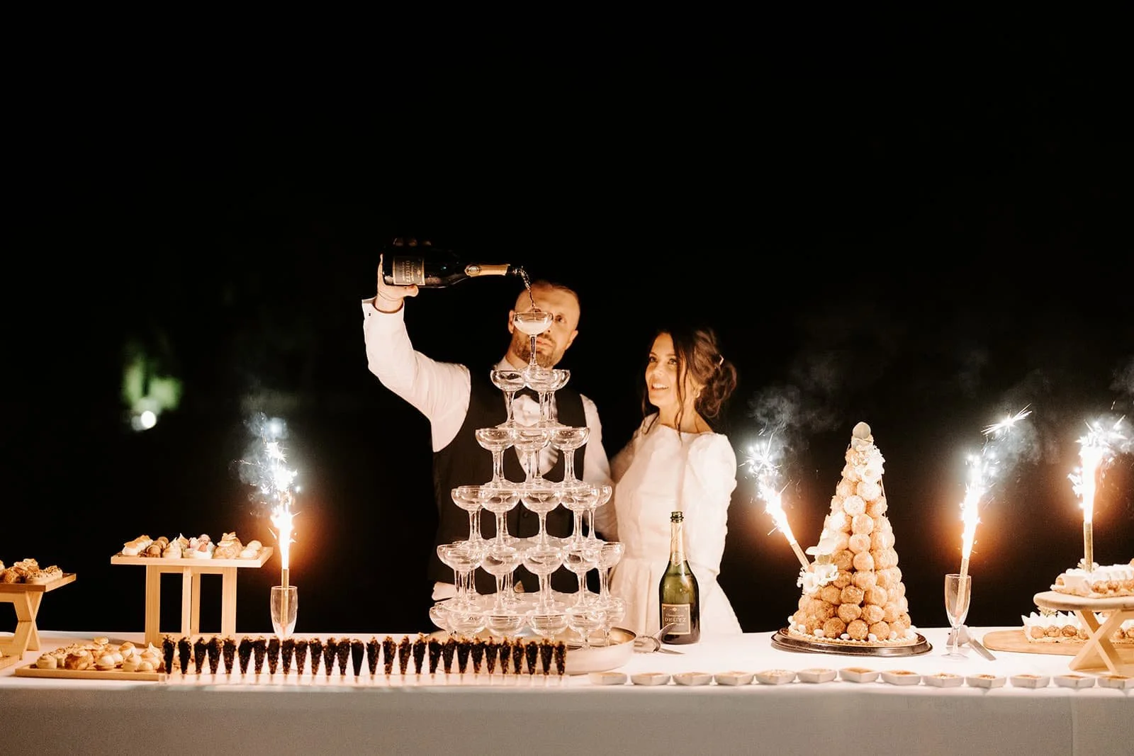 soirée de mariage au Château de la Garde près d’Aix-en-Provence