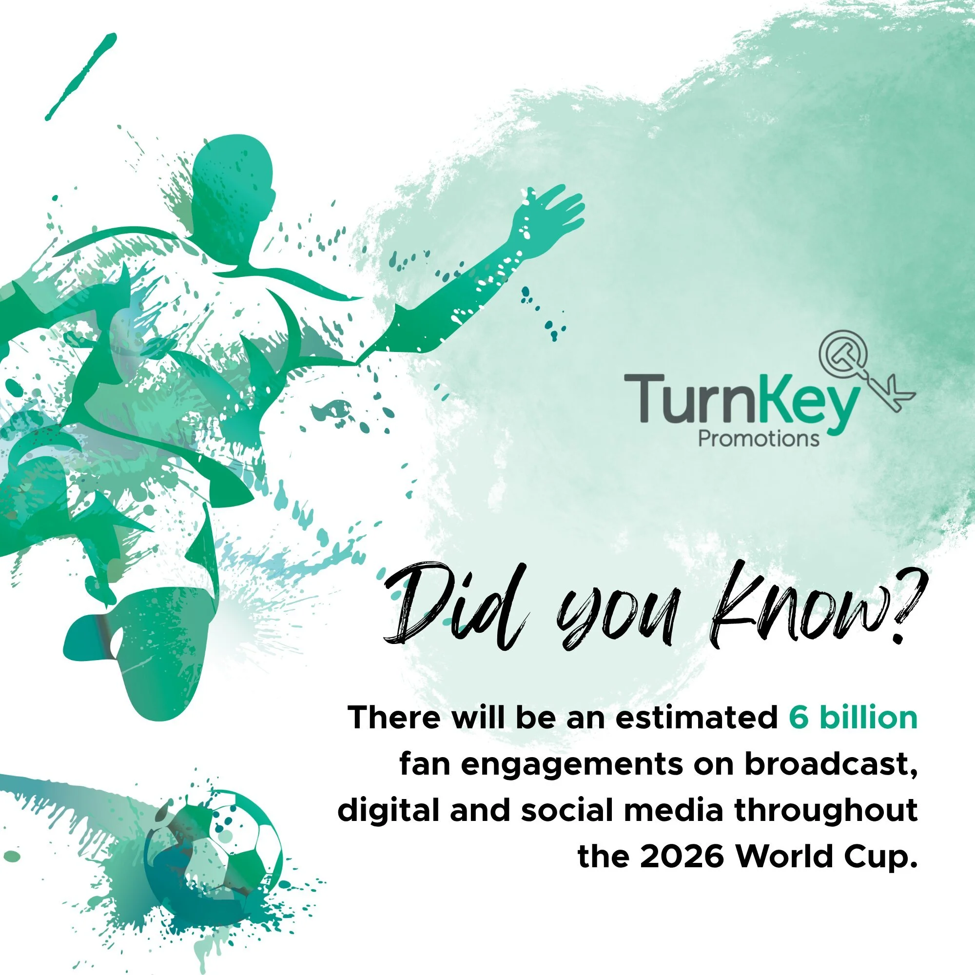 The power of promo is really on show at this year's World Cup!

Did you know that FIFA is expecting a staggering 6 billion engagements from fans across broadcast, streaming, digital, and social media?

This will make it the most-watched sporting even