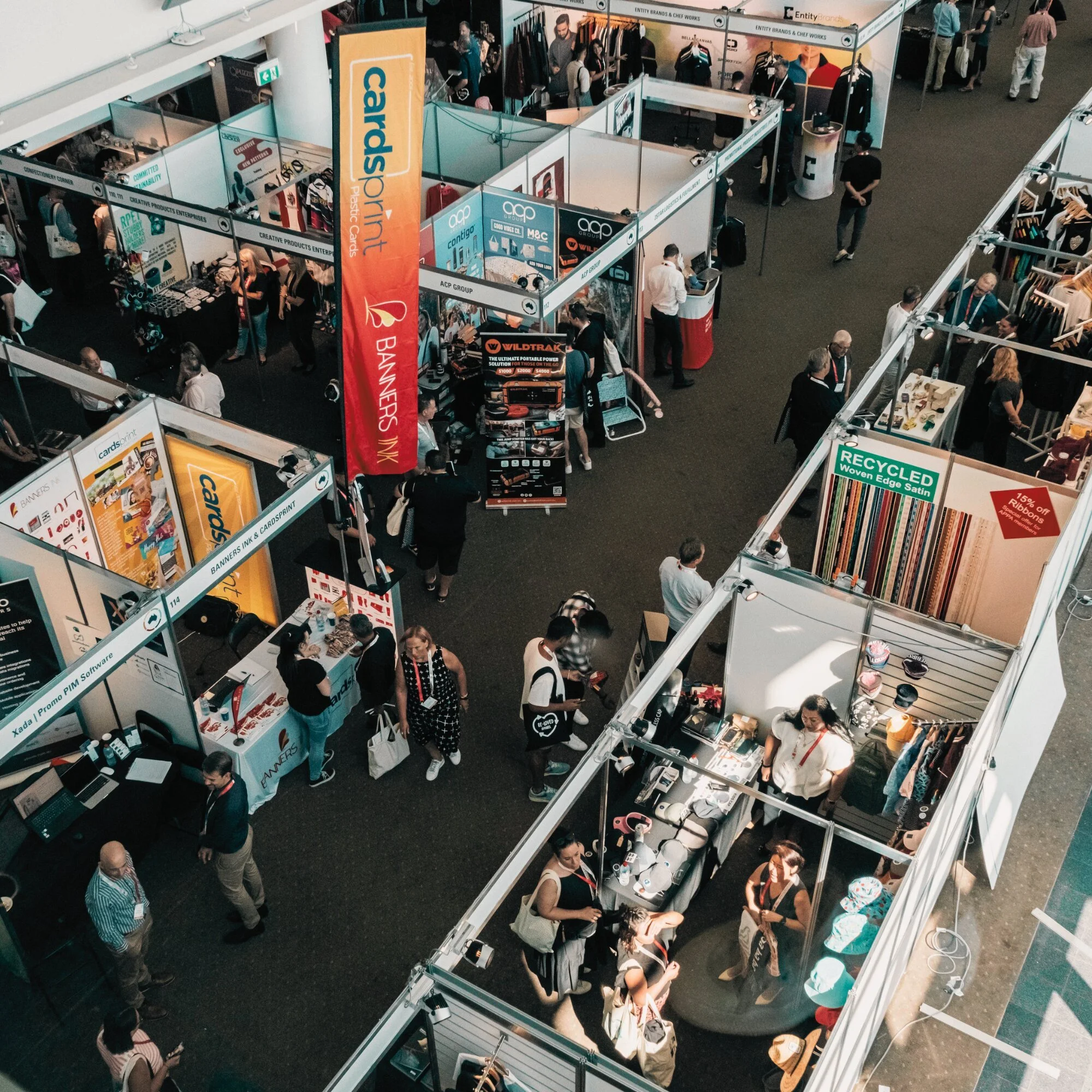 Birdseye view of APPA Roadshow.