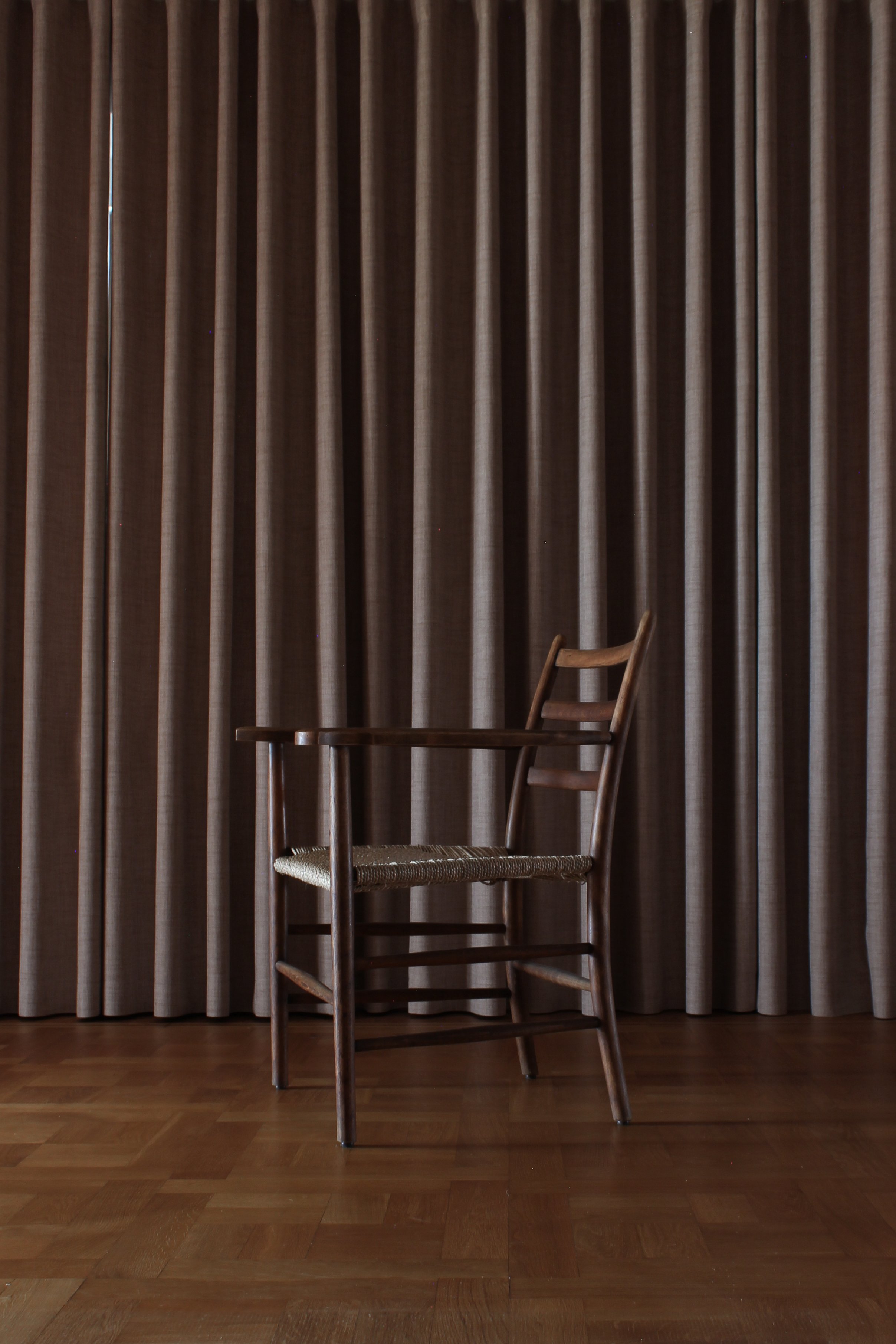 Armchair, Designed by Arne Jacobsen in 1935 for the Novo Nordisk canteen.