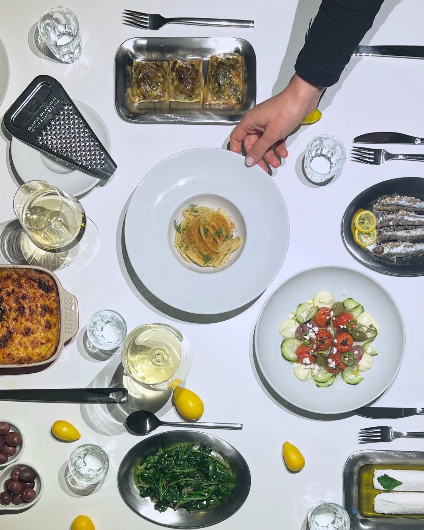 Greek dining experience at Monocabin Rhodes