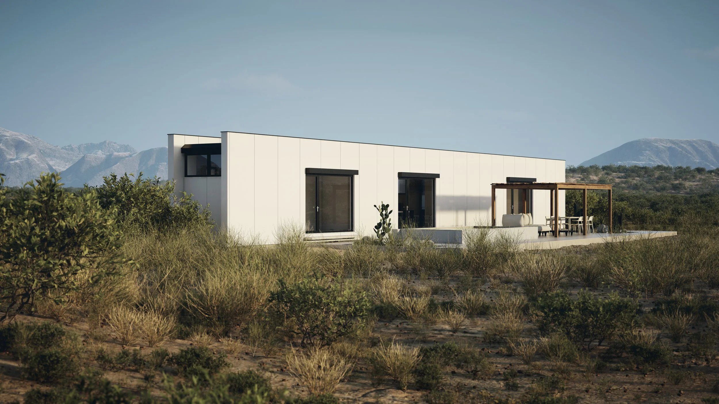 Monocabin XL5 92m² Prefab House | Made in Italy