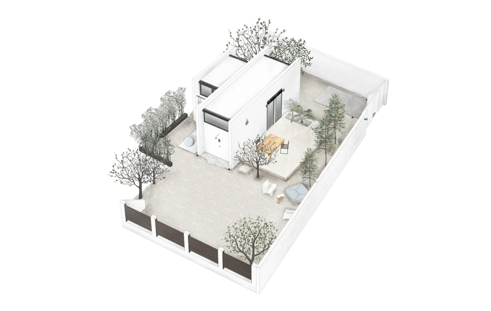 Monocabin Retreat M — 30m² modular prefabricated house by Mandalaki