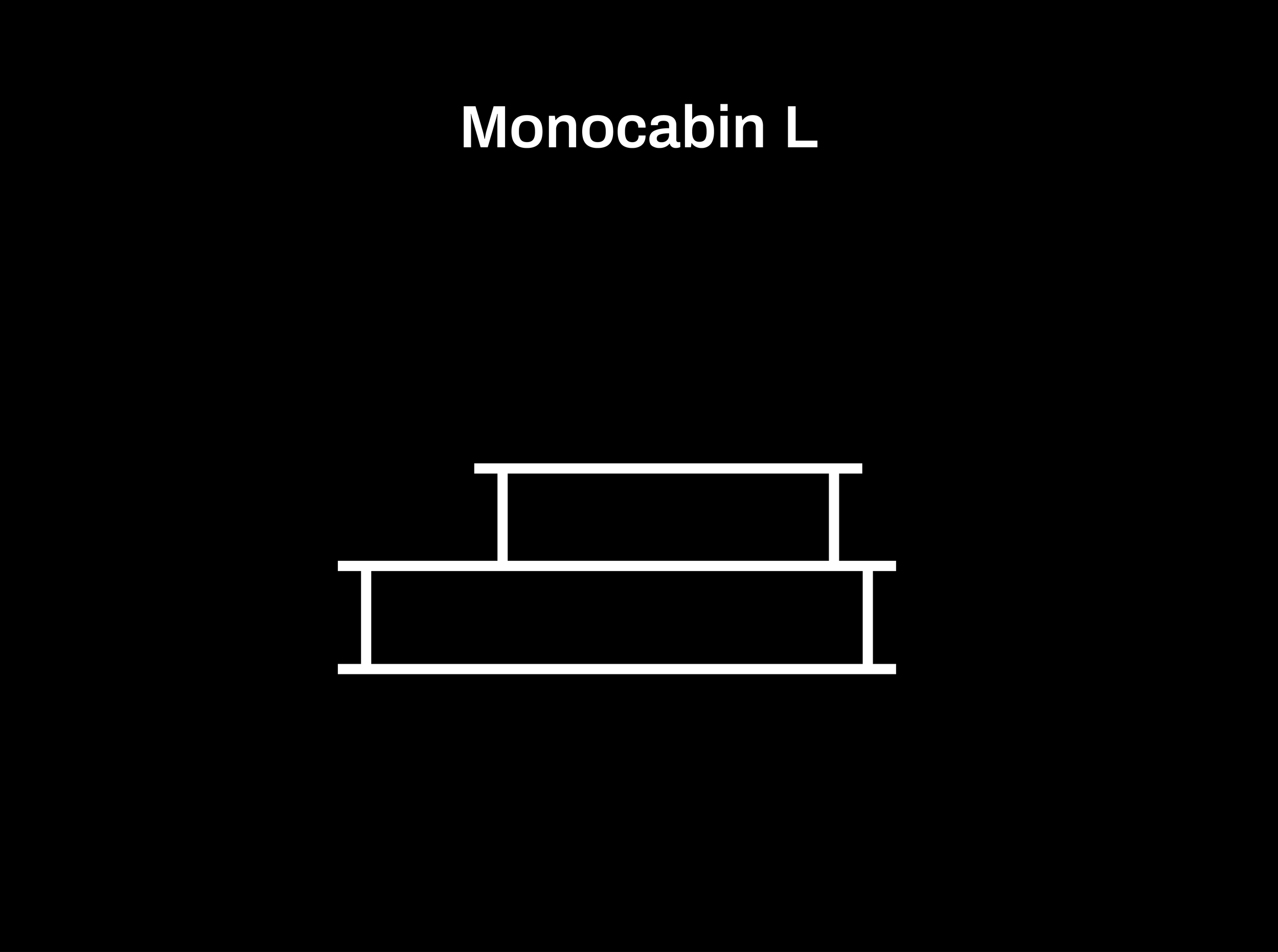 Monocabin L 45m² Prefab Home | Modular Cabin