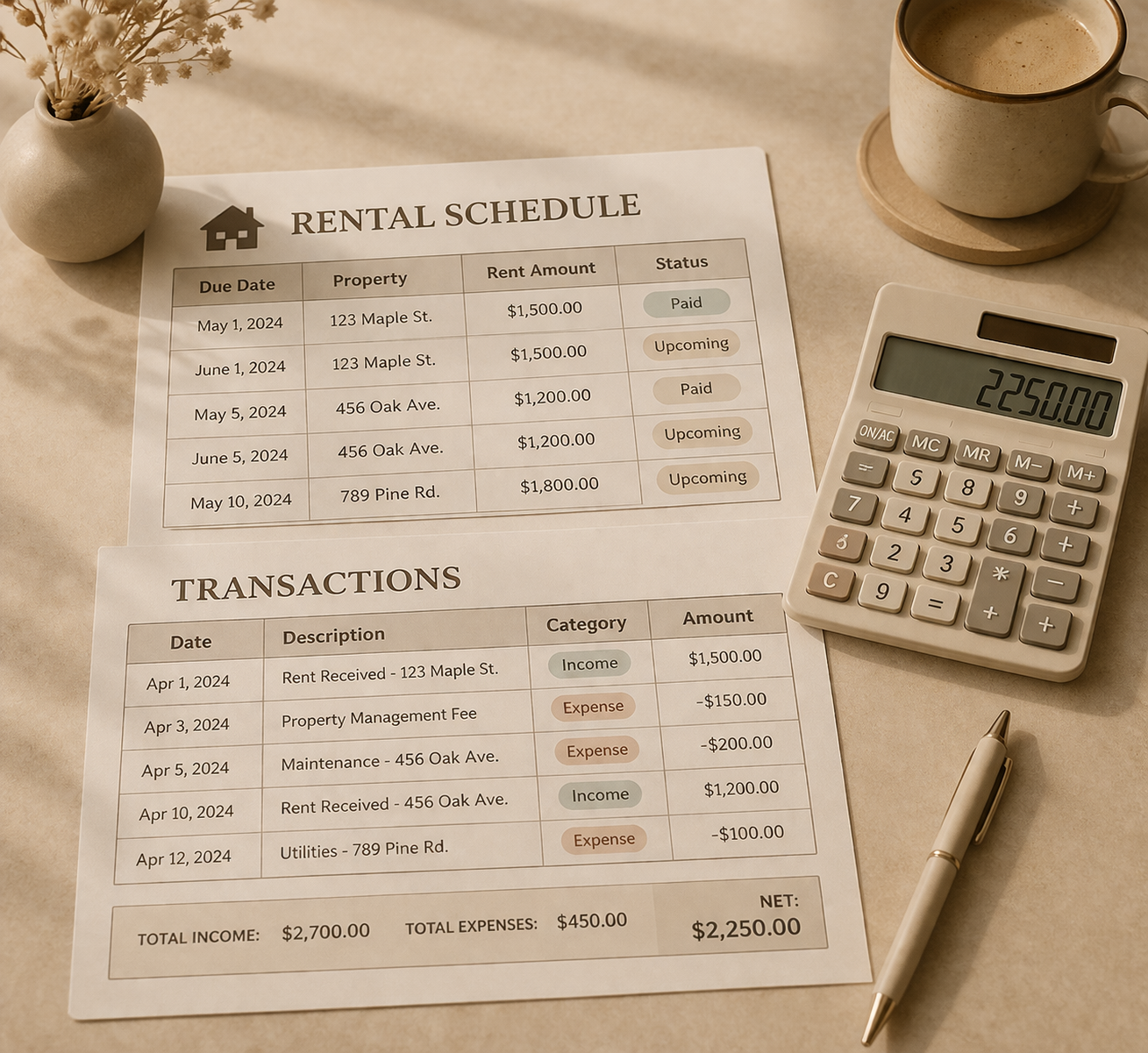 Complex Individual Tax Return