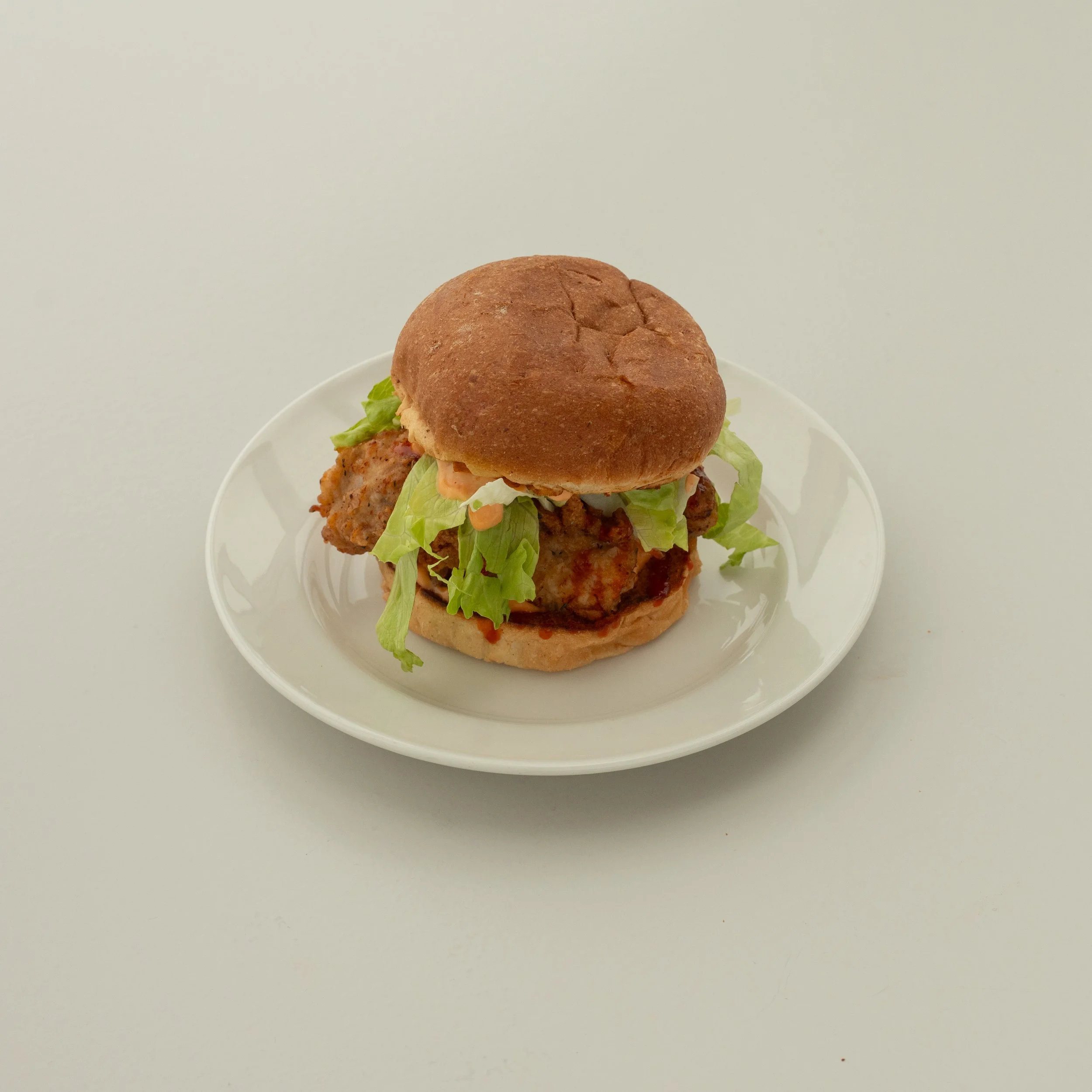 Fried chickenburger