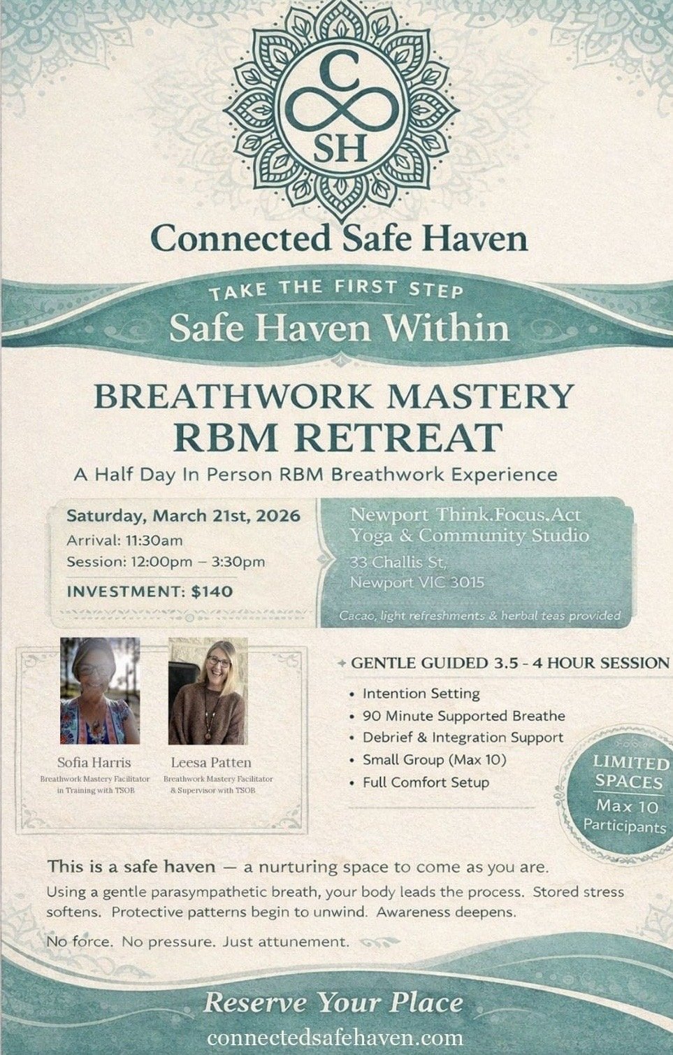 Breathwork Mastery RBM Co Facilitate Retreat