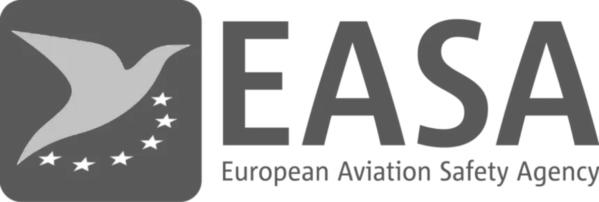 European Aviation Safety Agency EASA logo representing compliance with EU drone aviation regulations
