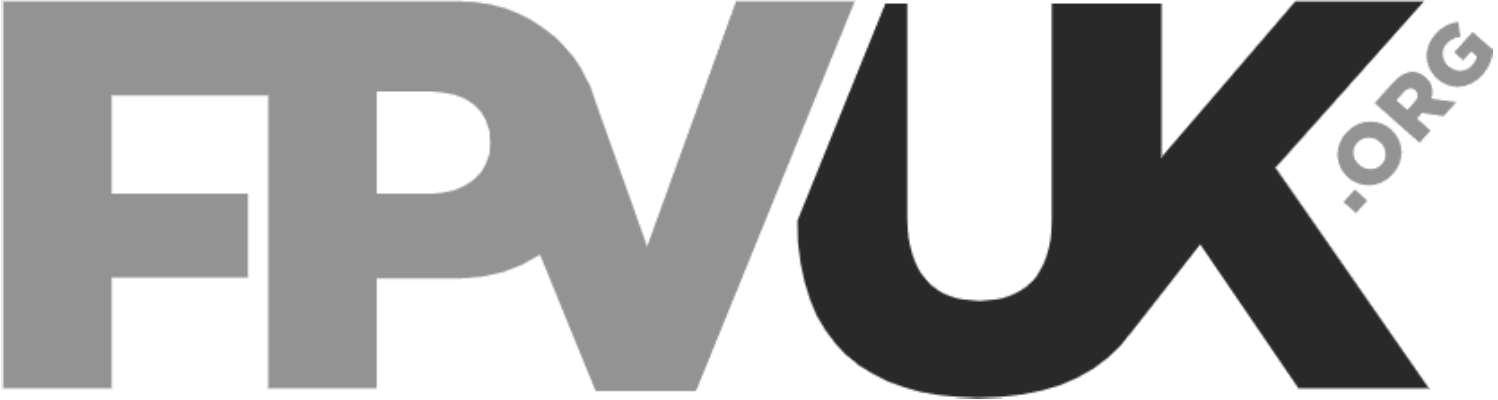 FPV UK logo representing membership of the UK FPV and drone pilot association