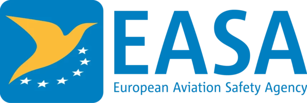 European Aviation Safety Agency EASA logo representing compliance with EU drone aviation regulations