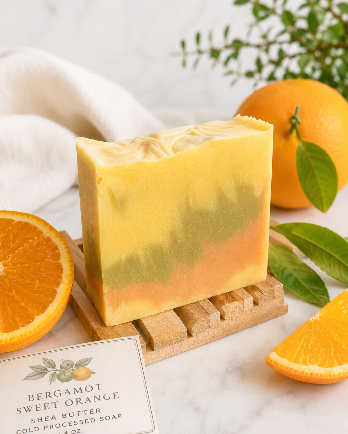 Bergamot & Sweet Orange Shea Butter Bar
