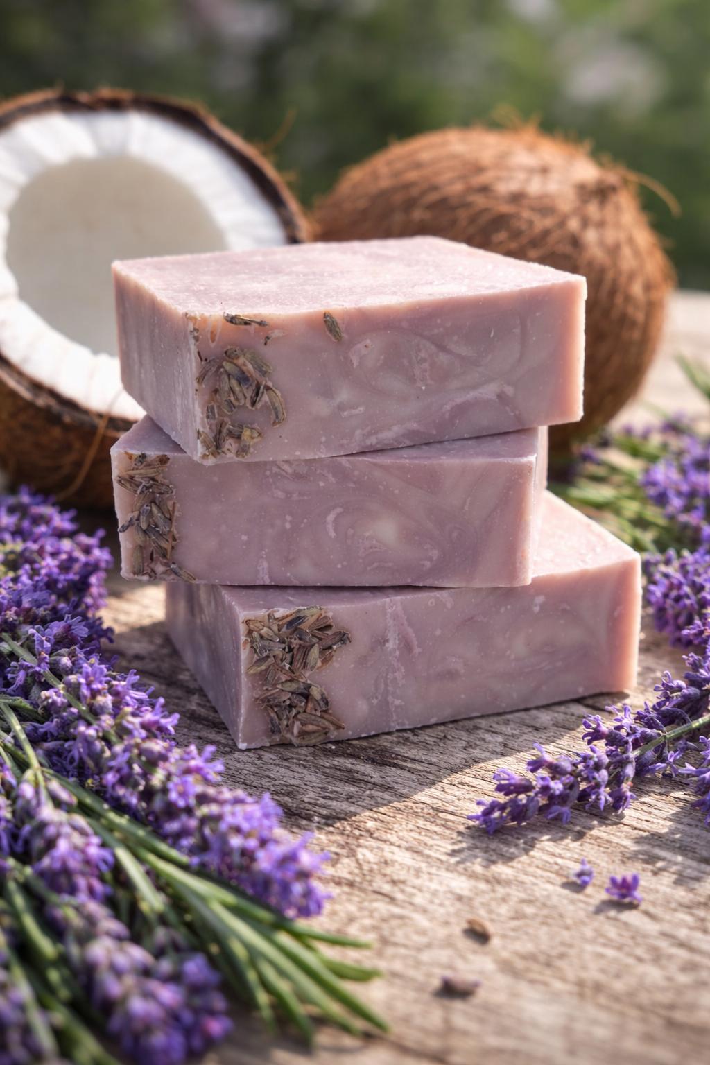 Lavender Coconut Milk Soap Bar