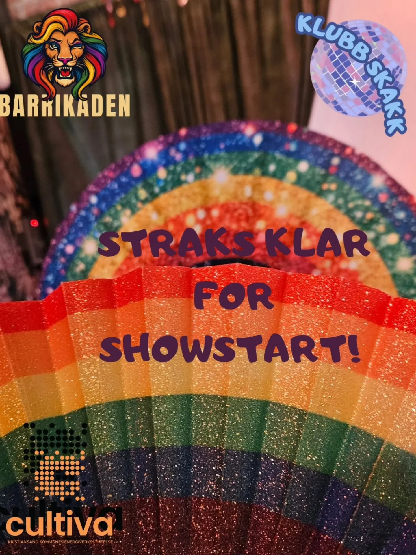 Vi er straks klare for SHOWSTART! 

#queertalentnight #klubbskakk #kristiansand #skeiv #skeivestemmer