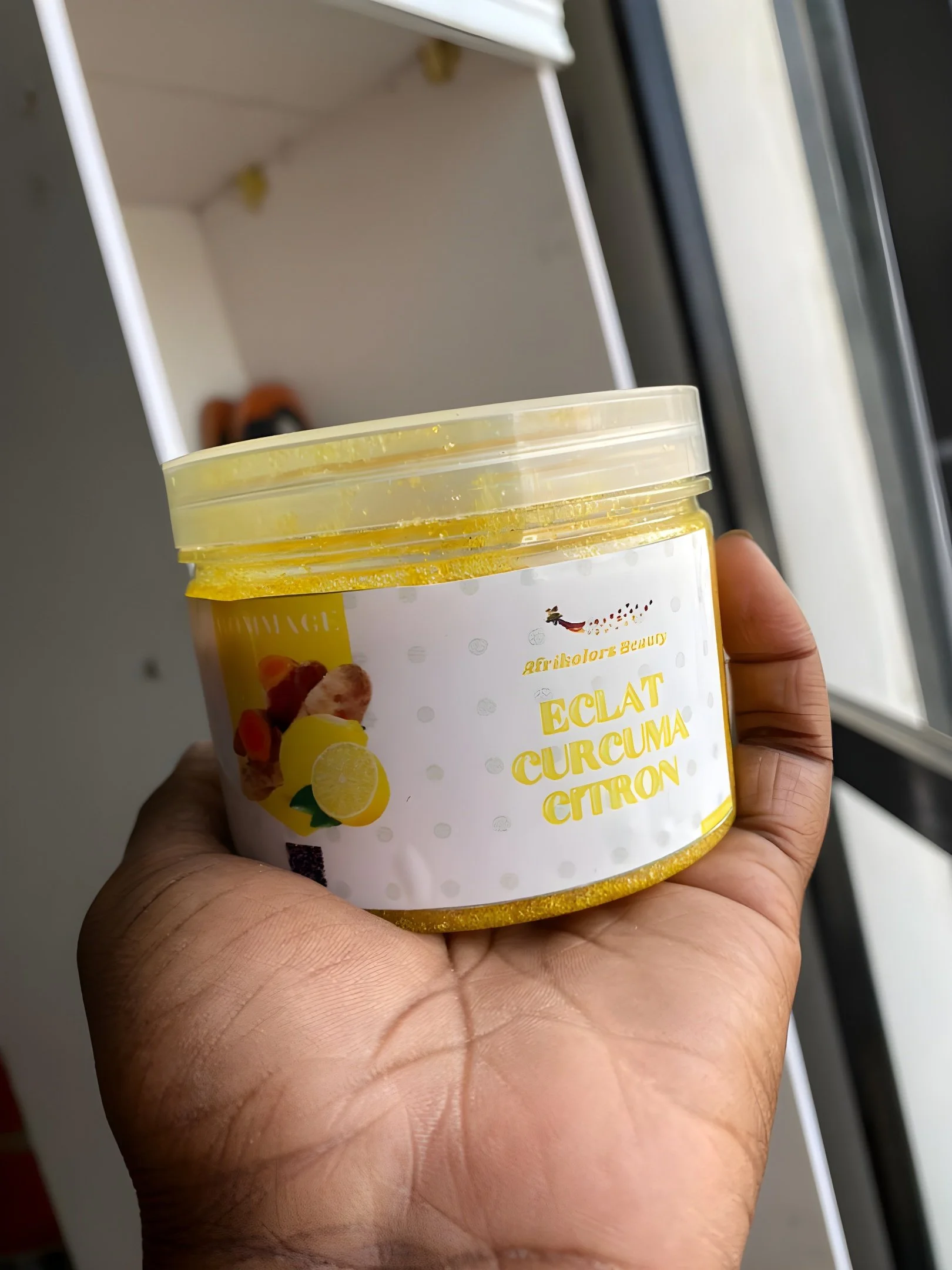 Gommage corps Eclat Curcuma-Citron