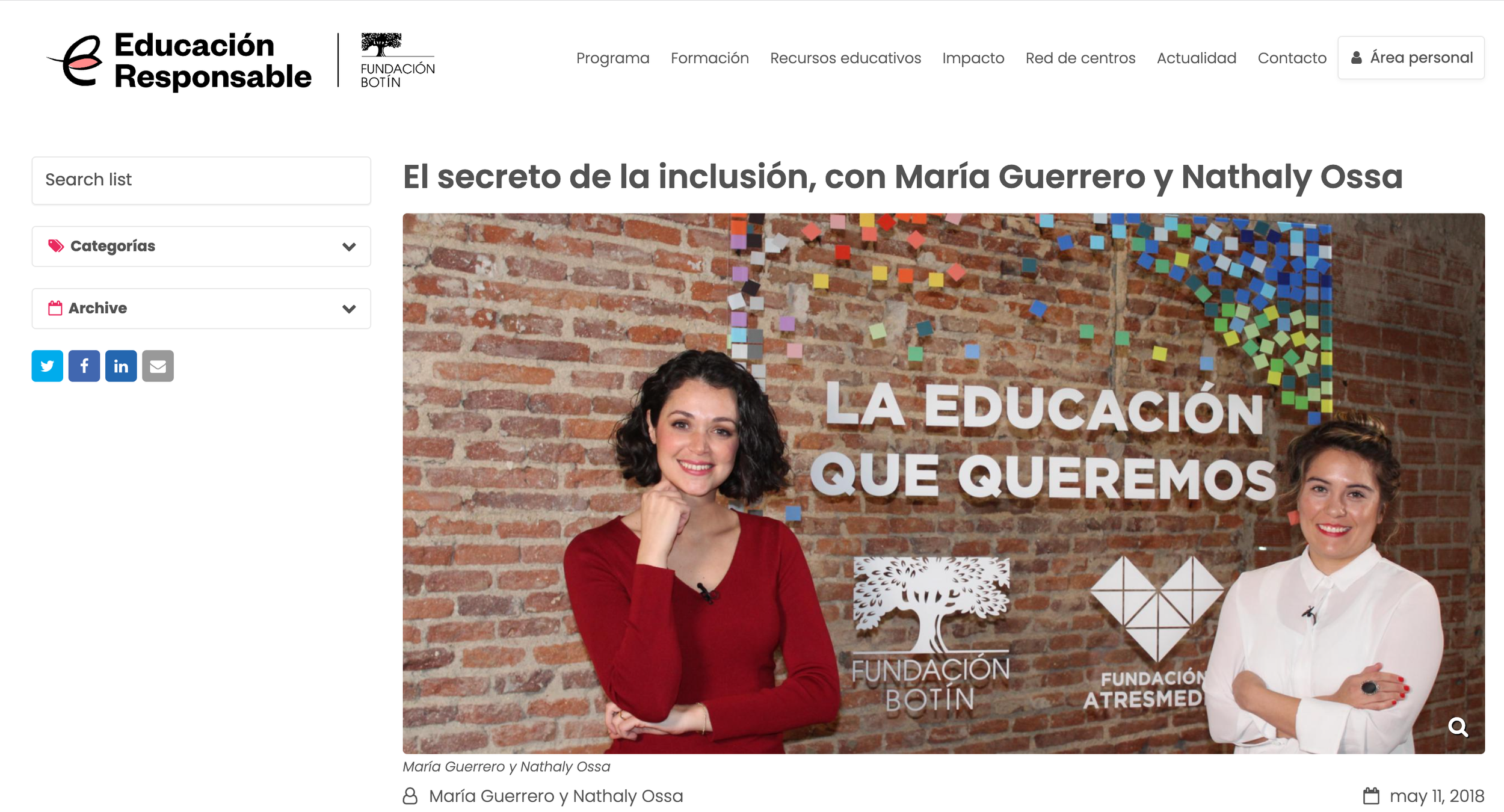 El Secreto de la Inclusión