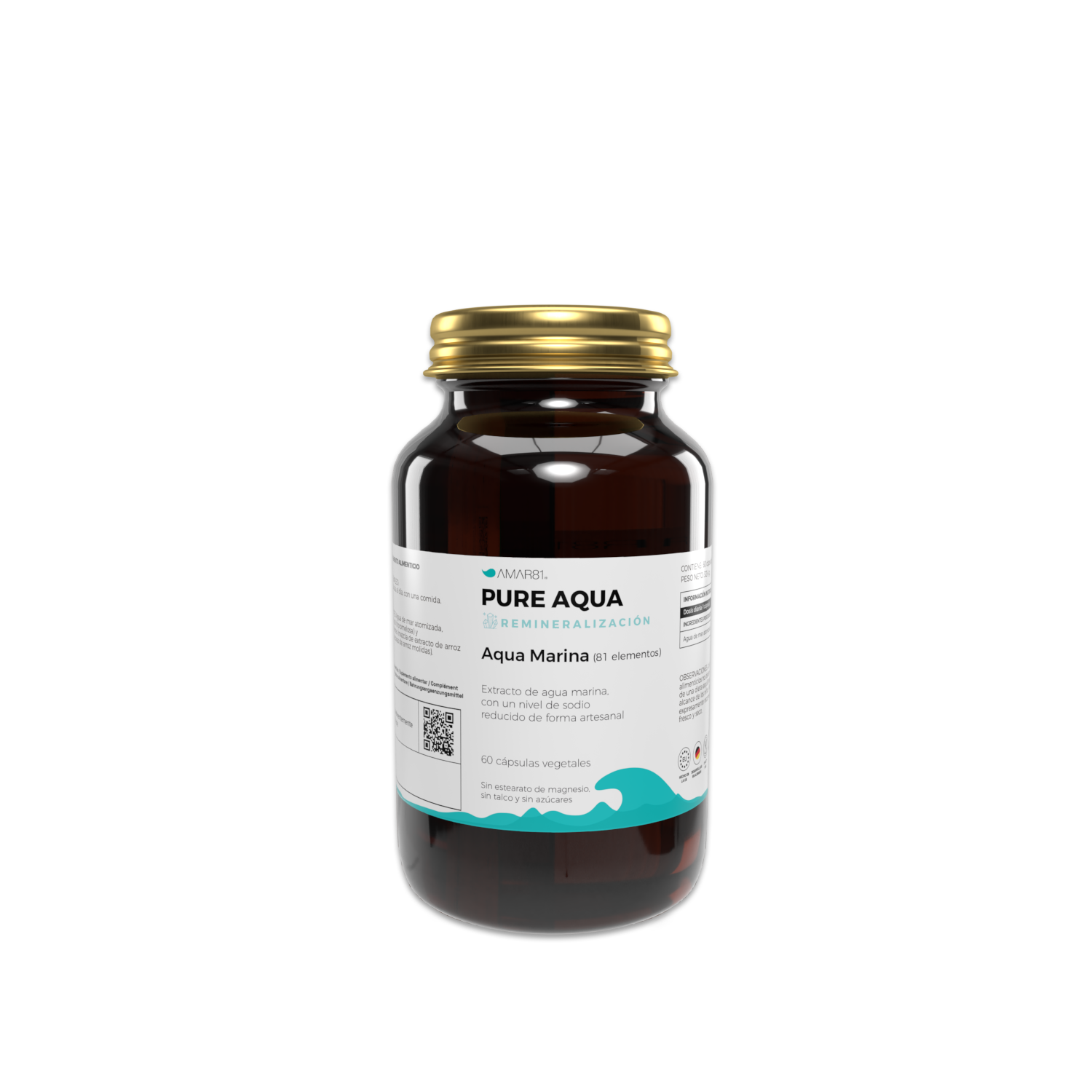 Pure Aqua Cápsulas de agua de mar