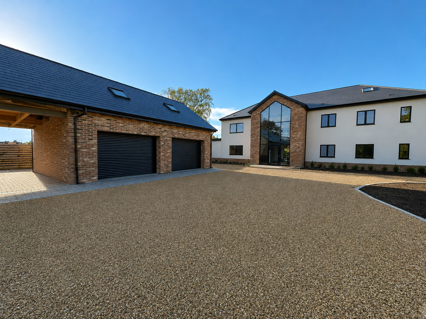 External landscaping works in Middleton St George