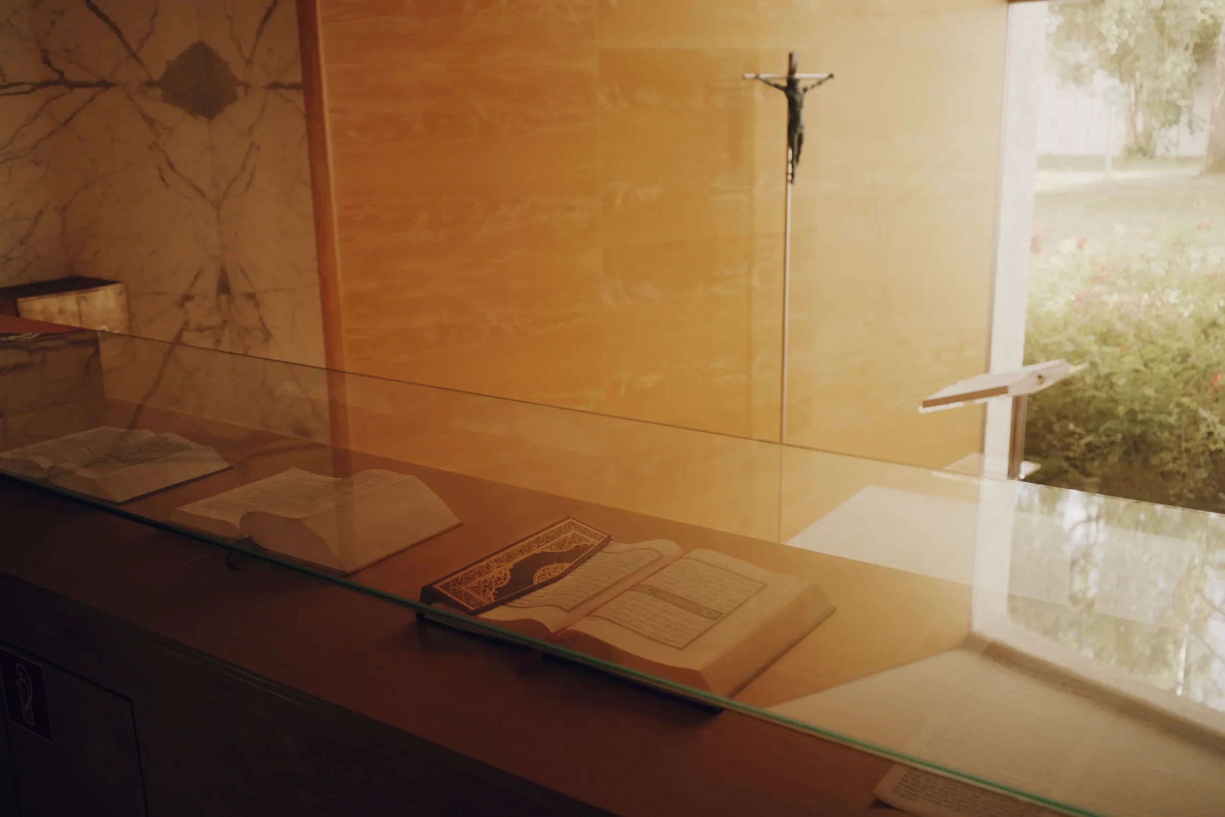 Koran-Ausgabe im Tagungszentrum der Diözese Rottenburg-Stuttgart