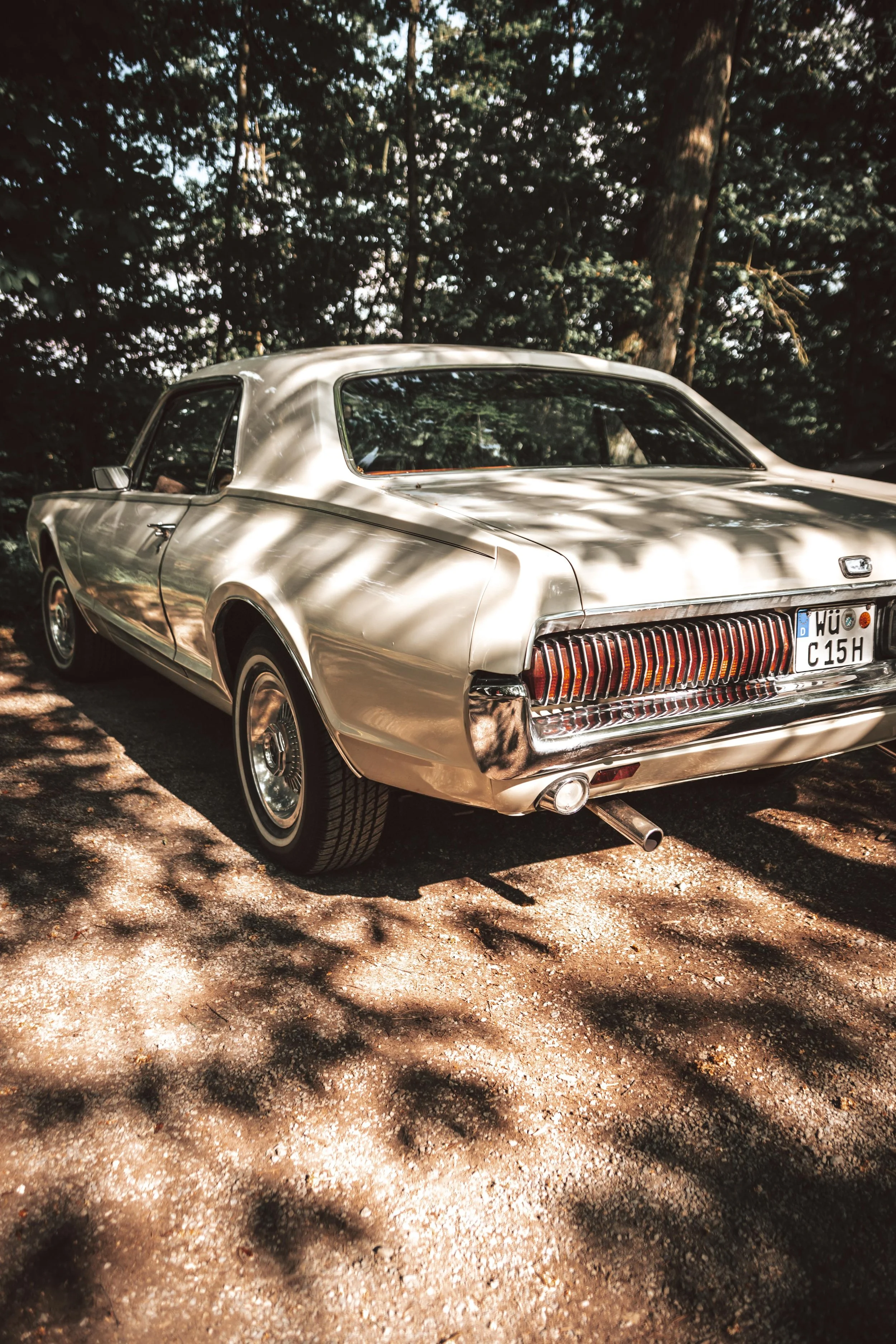 Oldtimer Shooting in der Natur