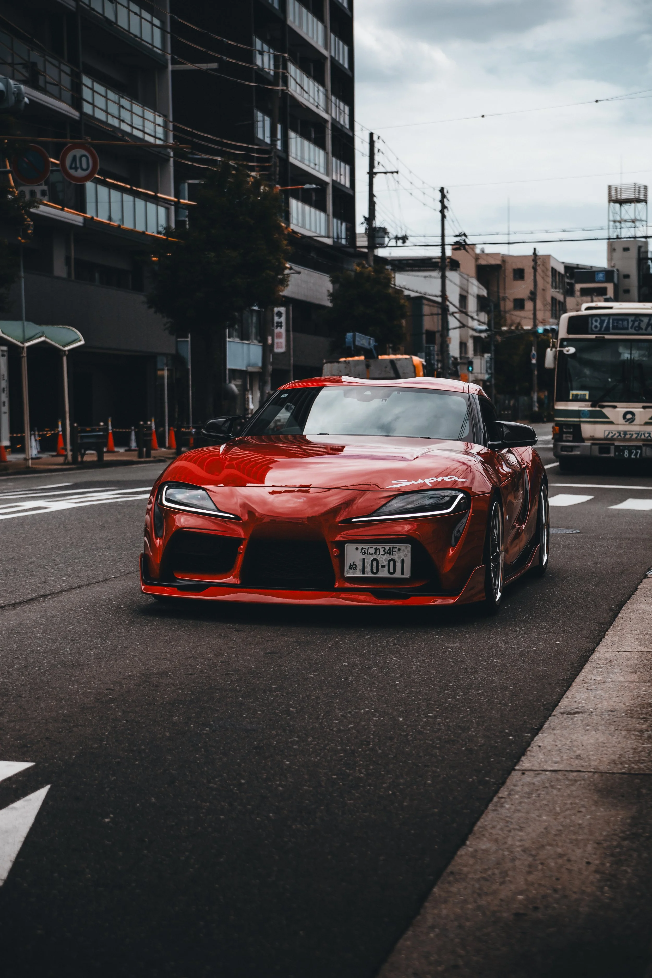 Toyota Supra MK5 in Osaka