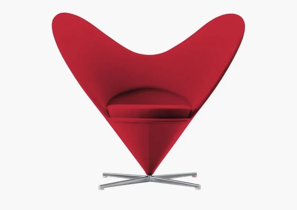Verner Panton Heart Cone Chair