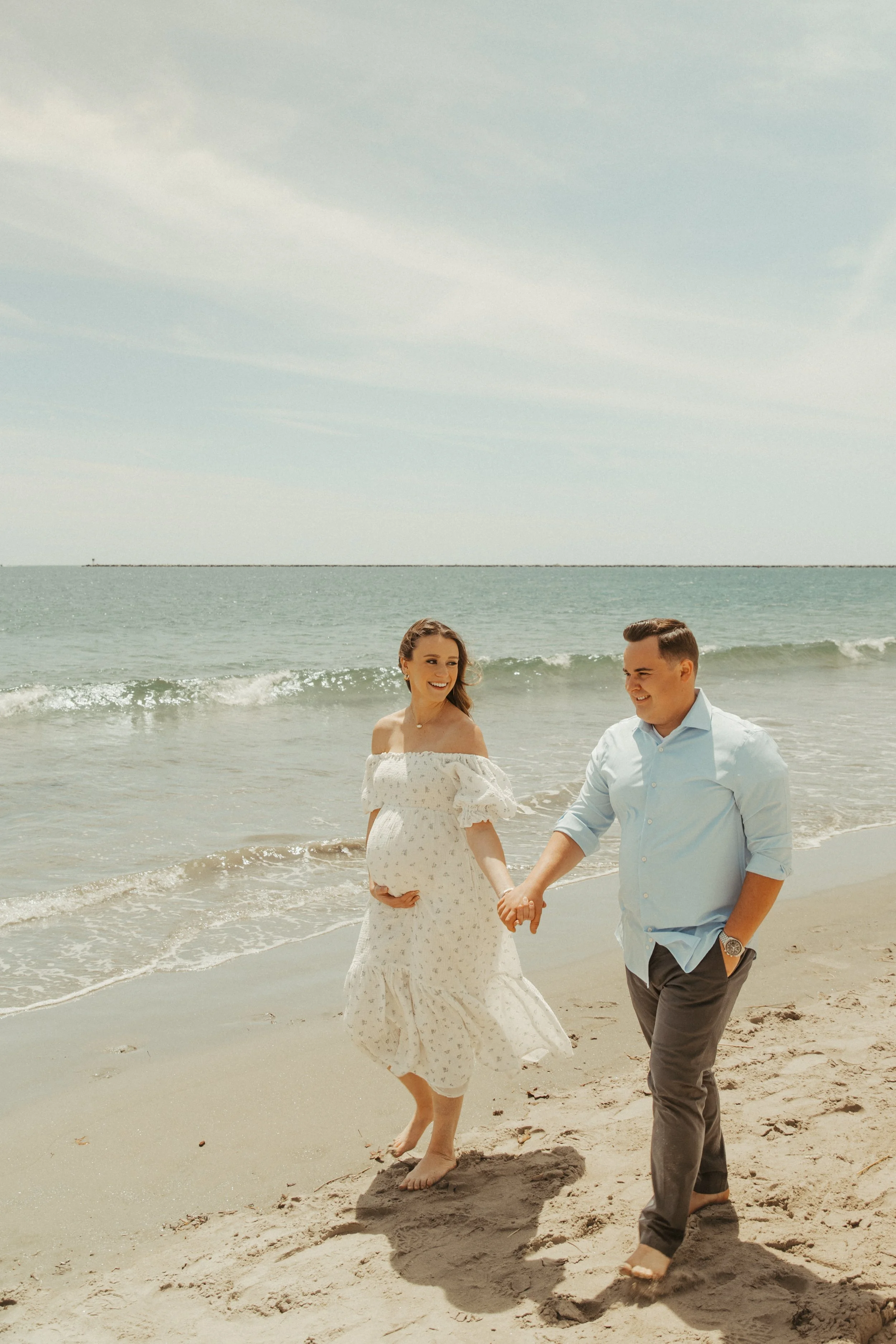 Beach Maternity Photography in CT