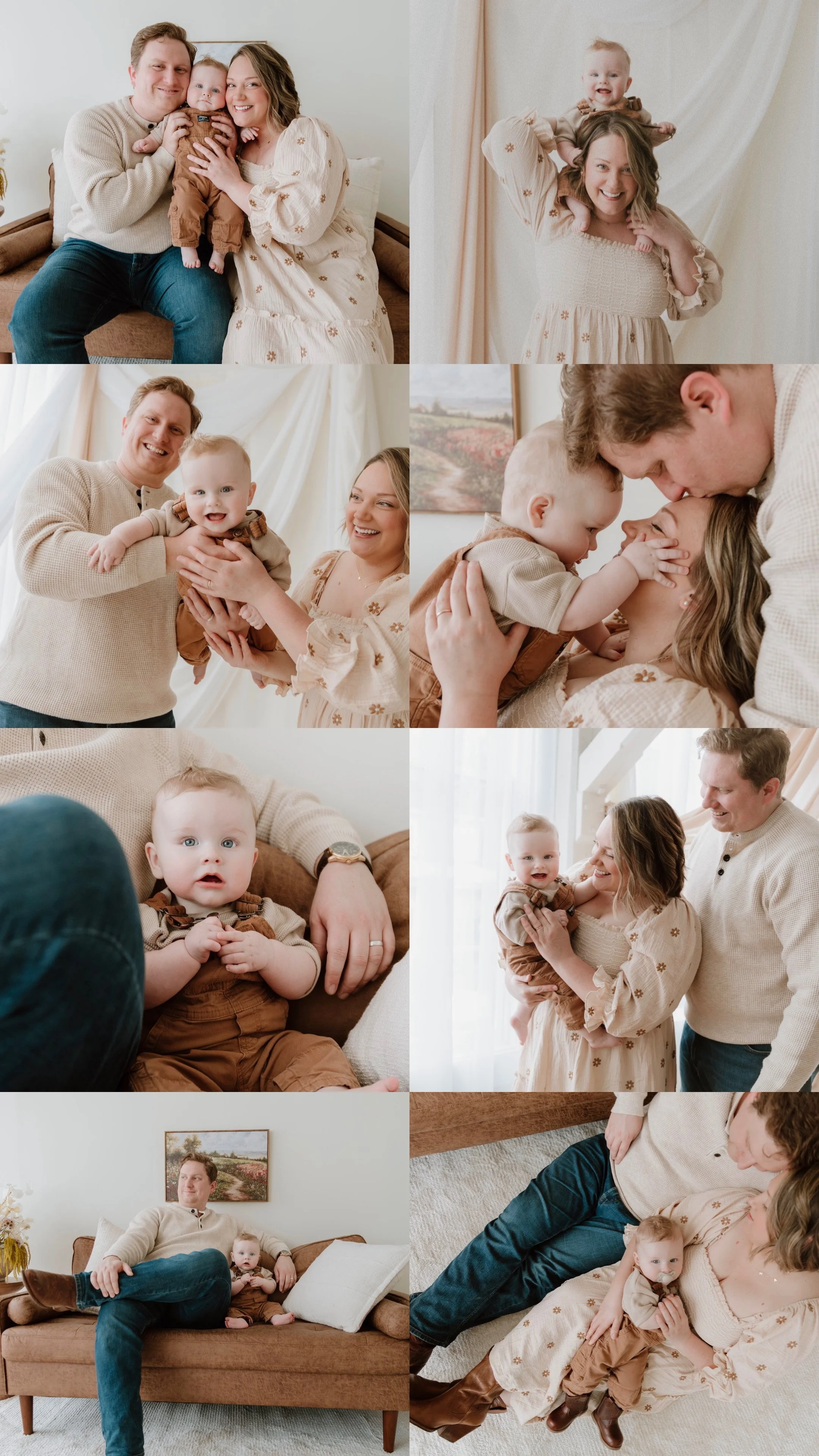 IN STUDIO FAMILY SESSION IN MANCHESTER CONNECTICUT