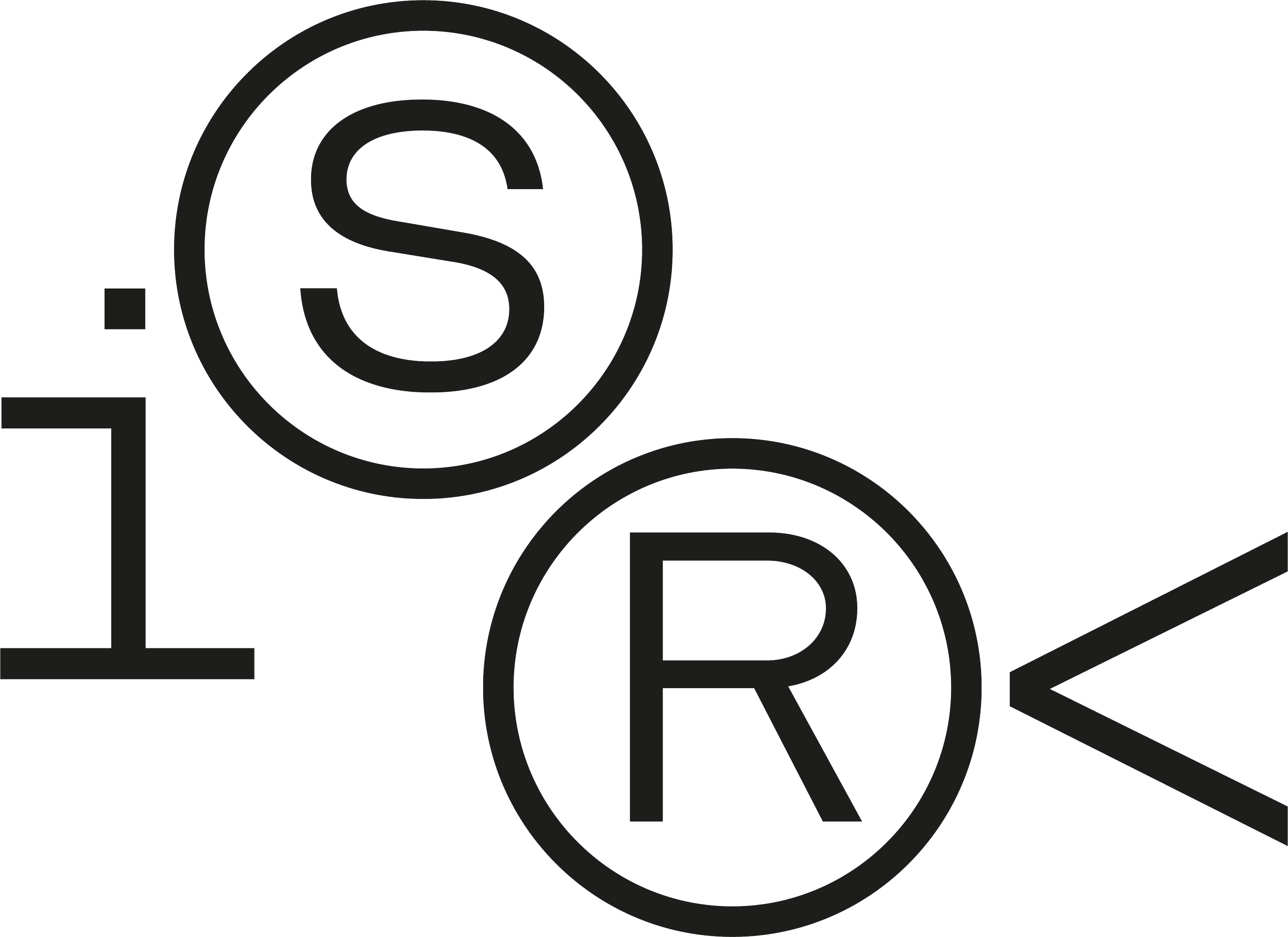 Illustration of a first-place medal with the letter 'I' and two coins with the letters 'S' and 'R', and a play button symbol on the right.
