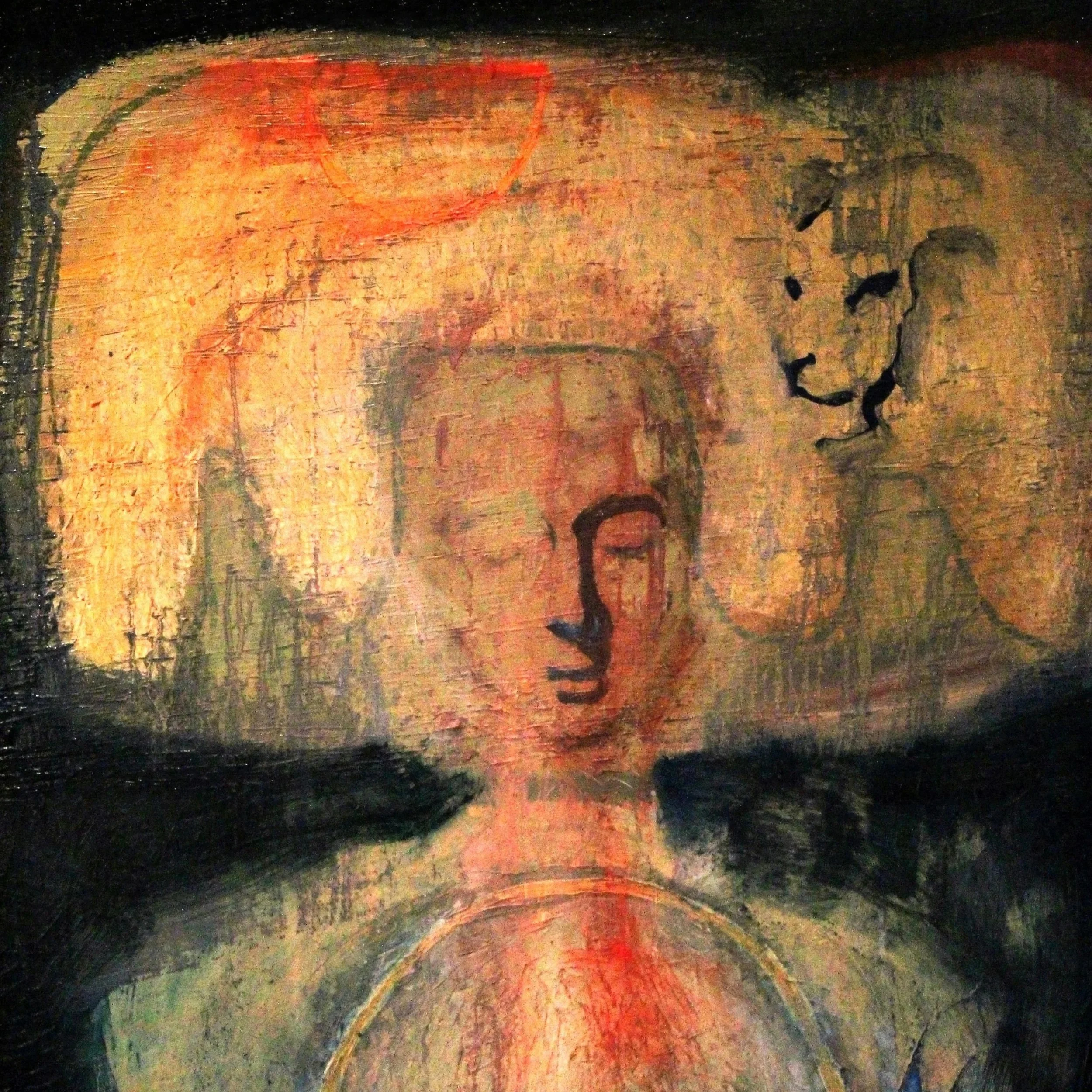 Artwork depicting parent finding strength after their child's diagnosis