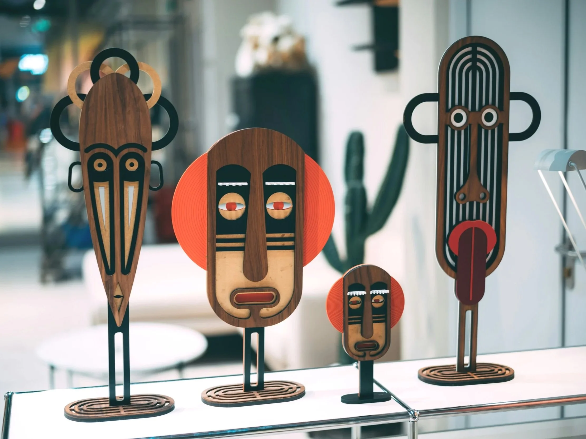 Artwork depicting parents of children feeling burnout