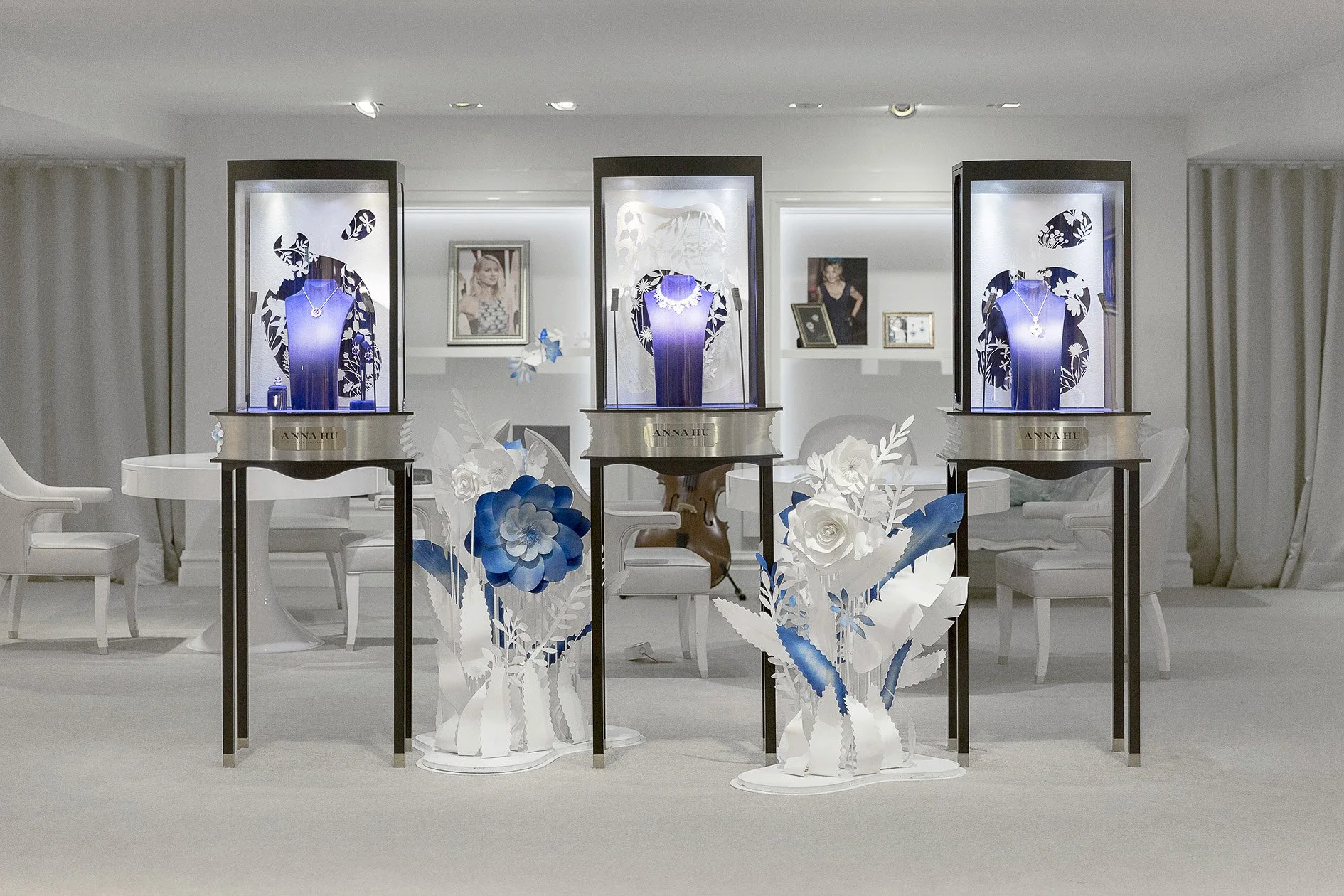 ANNA HU STORE DISPLAY