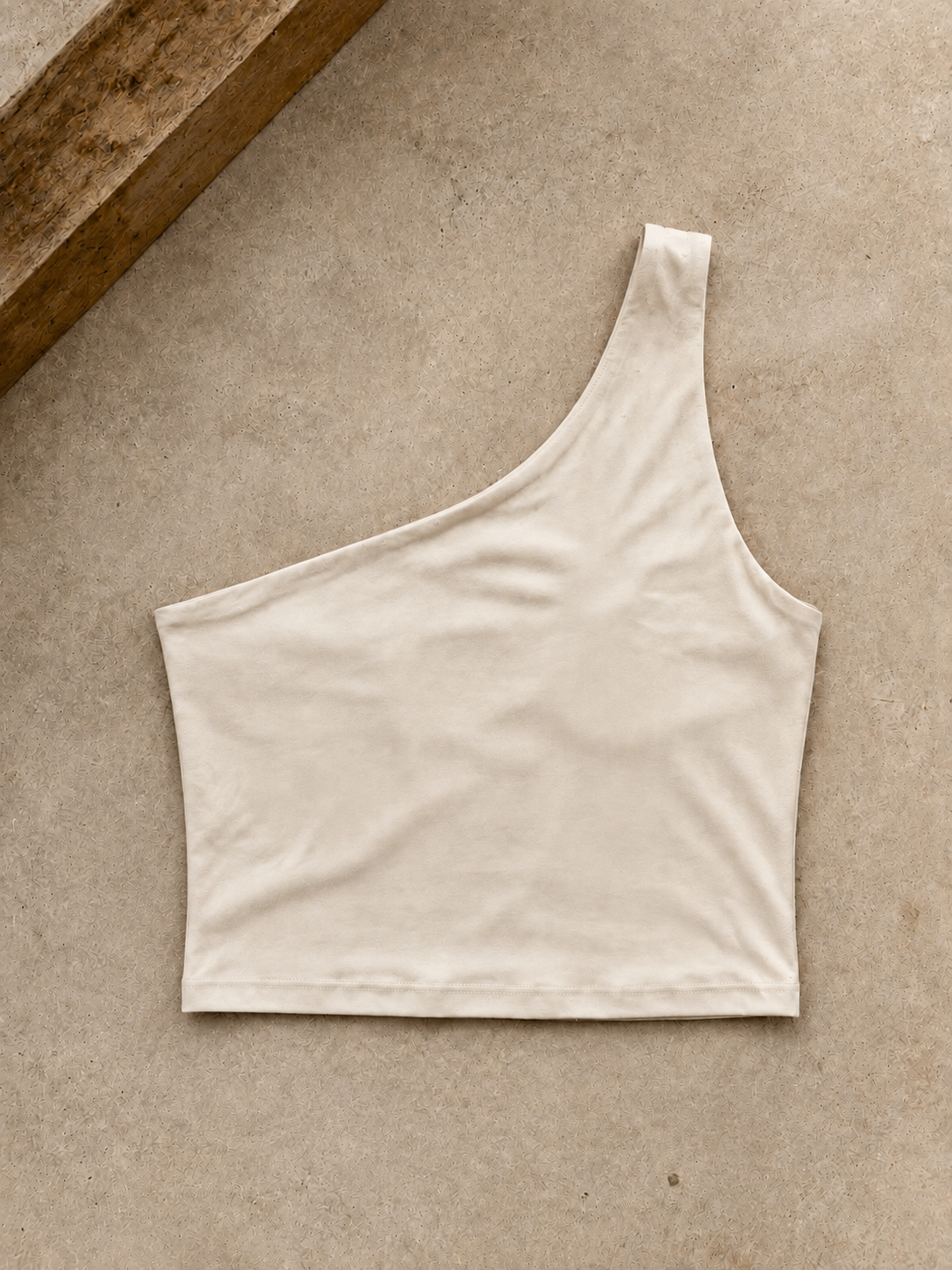Casa Alma Sporttop onestrap ivoor