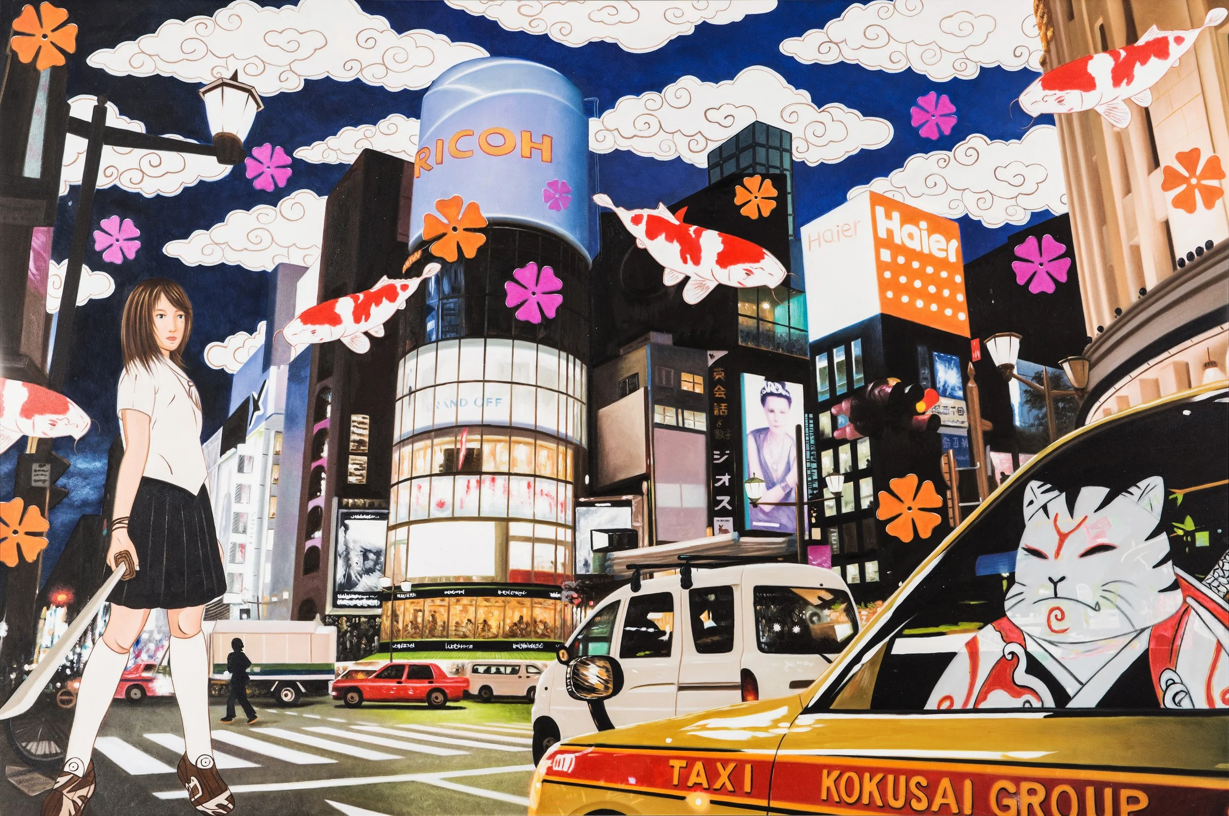 Kokusai Sojourn : Samurai Cat's Midnight Cruise