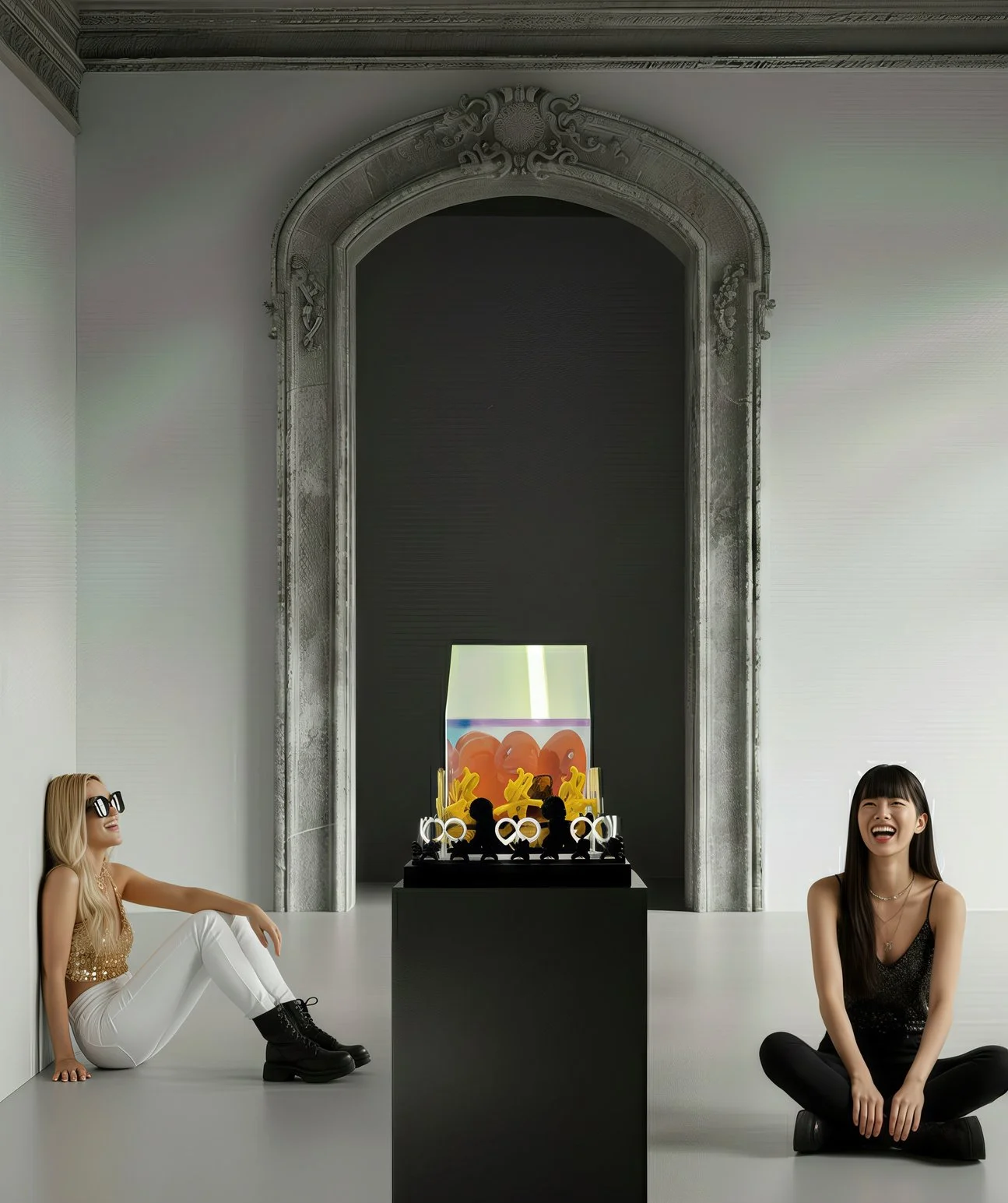 Golden Charmander : Embrace of Love and Peace, 2021