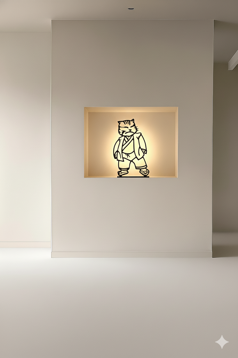 UrbanCat Gleam: Cityscape Light Sketch