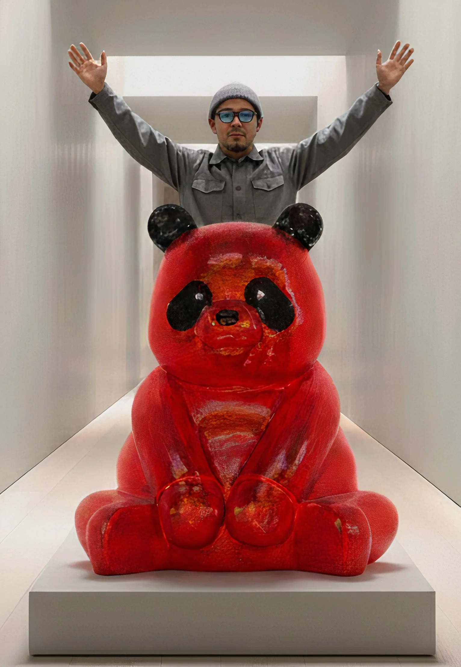 A Pandasan's Dazzling : Scarlet Sparkle